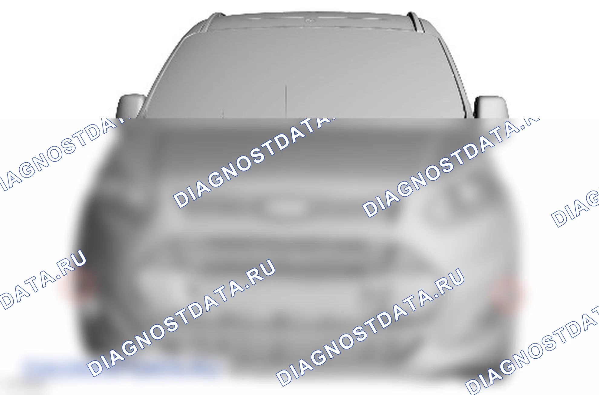Как снять и установить передний датчик системы помощи при парковке. Ford Transit Connect II