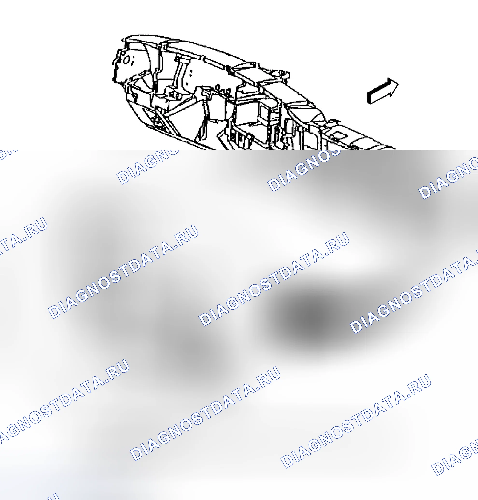 Рис. 4: БЛОК ПРЕДОХРАНИТЕЛЕЙ ПРАВОЙ ПРИБОРНОЙ ПАНЕЛИ. Chevrolet Suburban K2500 GMT800