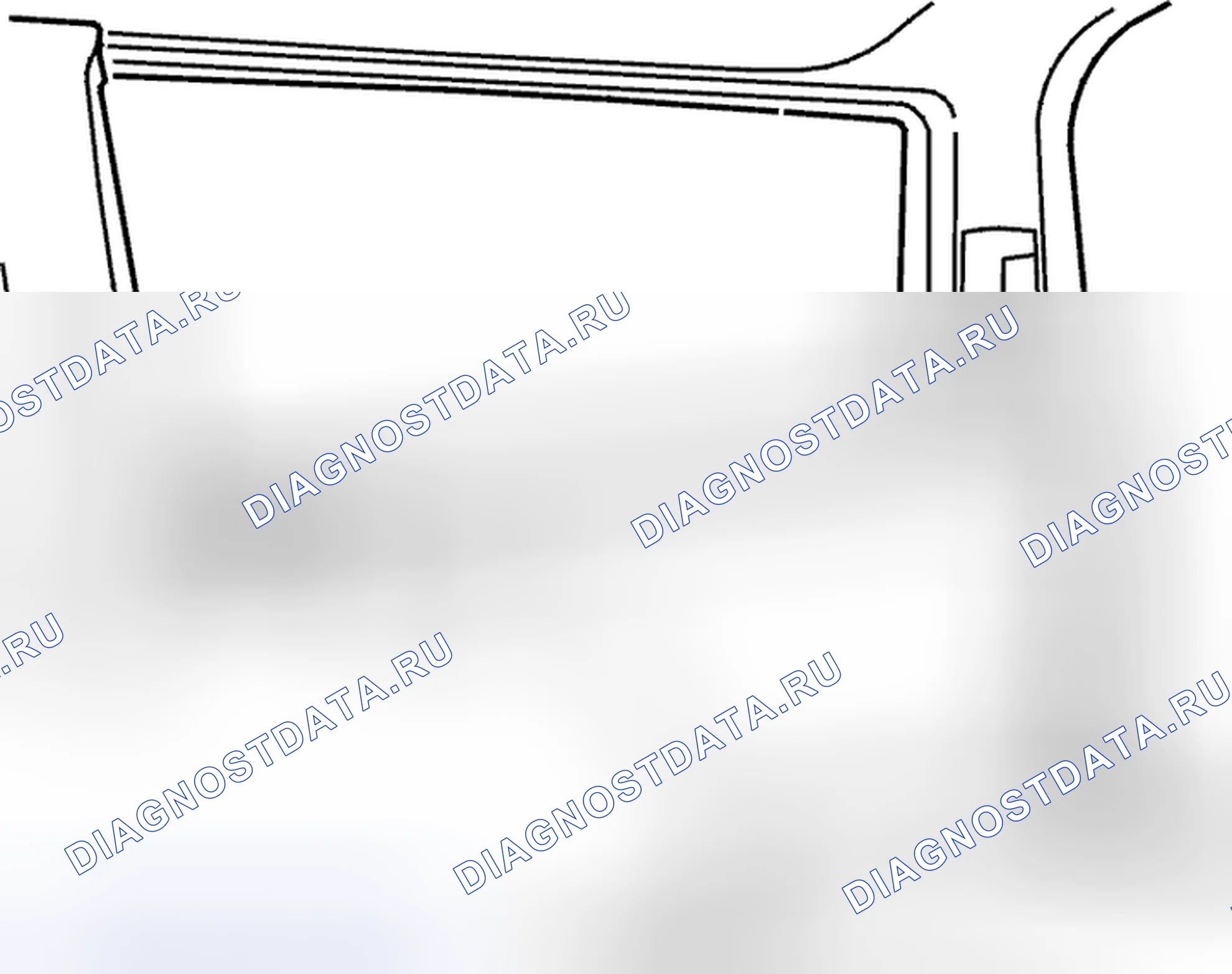 Рис. 144: Нижняя панель. Volvo V40 I рестайлинг