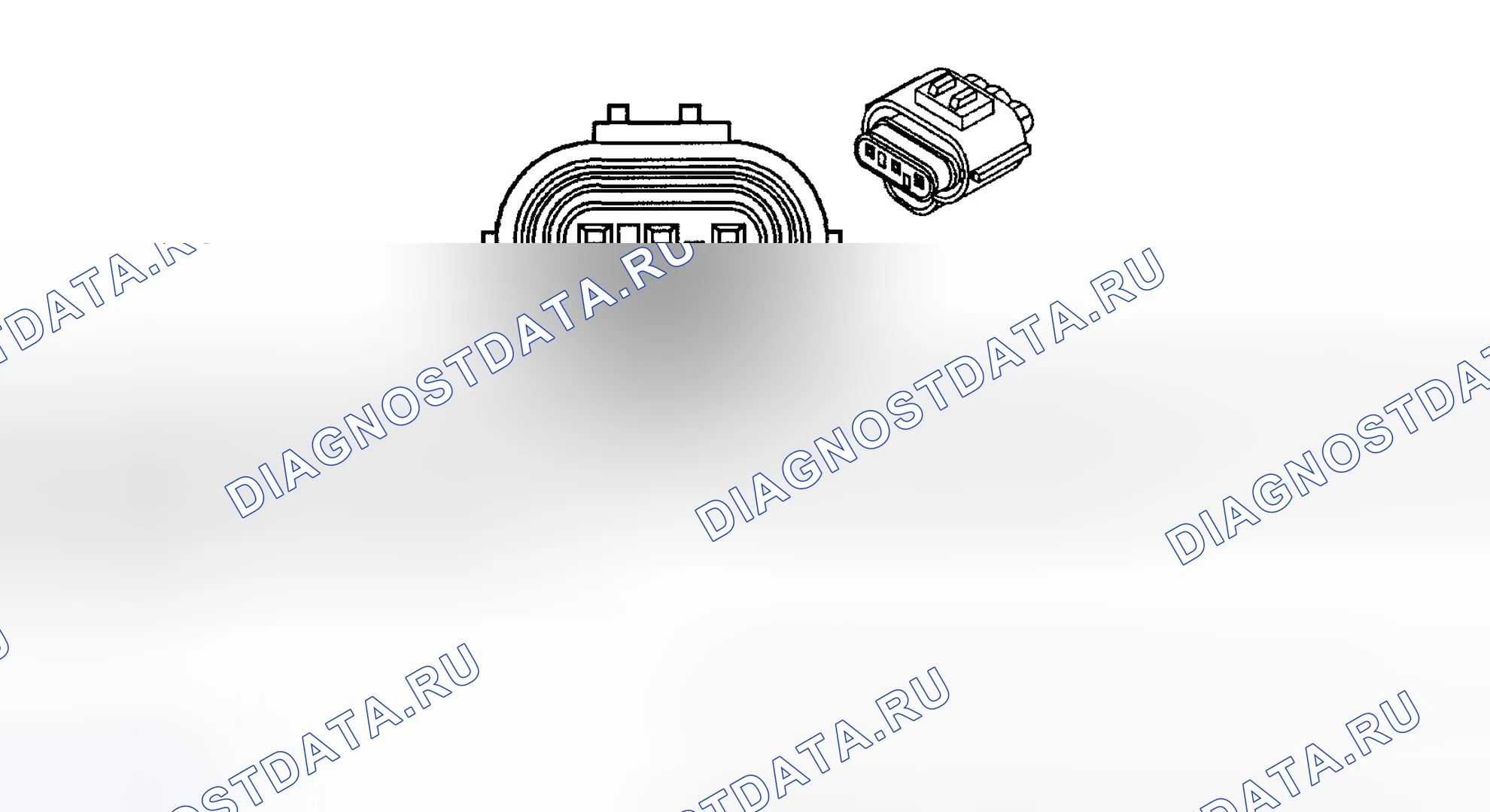 Рис. 21: ИДЕНТИФИКАЦИЯ СОЕДИНИТЕЛЯ. Chevrolet Monte Carlo VI