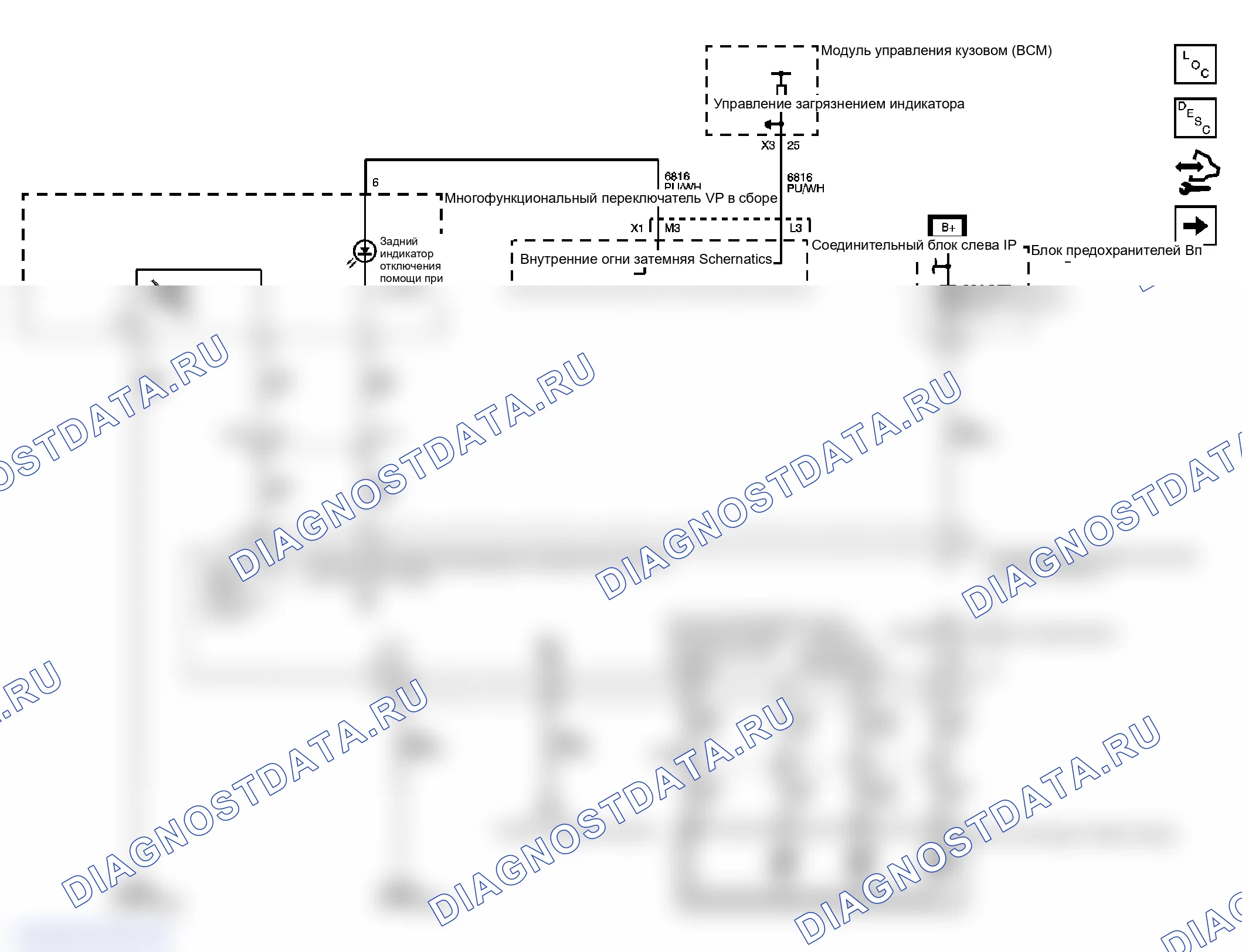 Рис. 1: Схемы обнаружения объектов. GMC Sierra 2500 HD 