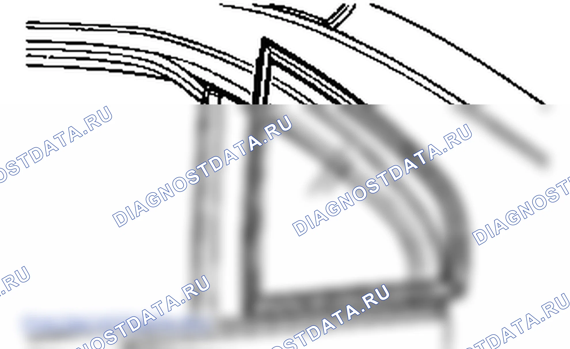 Установка задней двери. Hyundai Accent LC