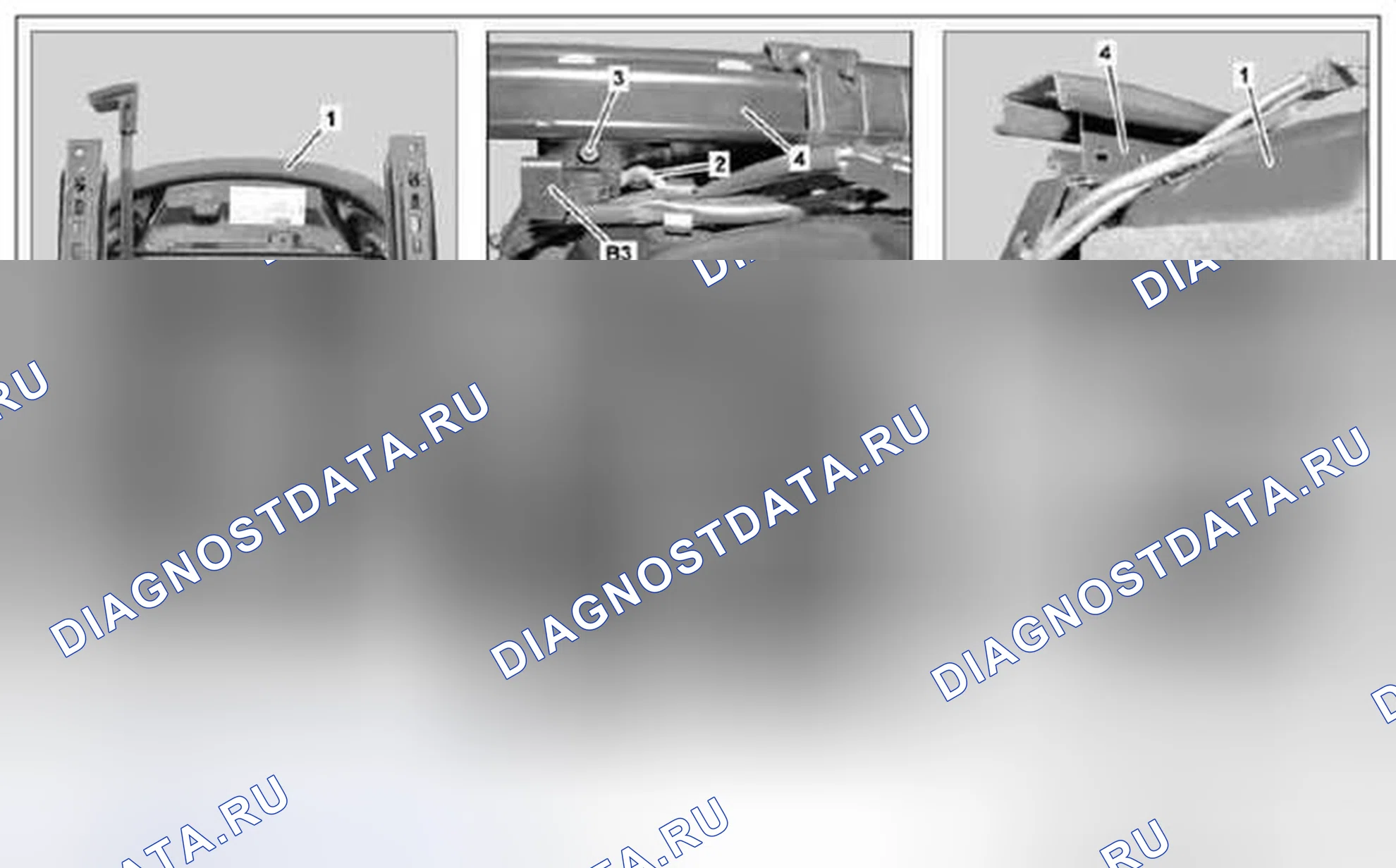 Рис. 174: Демонтировать / установить датчик положения кресла - AR91,60-P-0715MCU. Kia Soul I