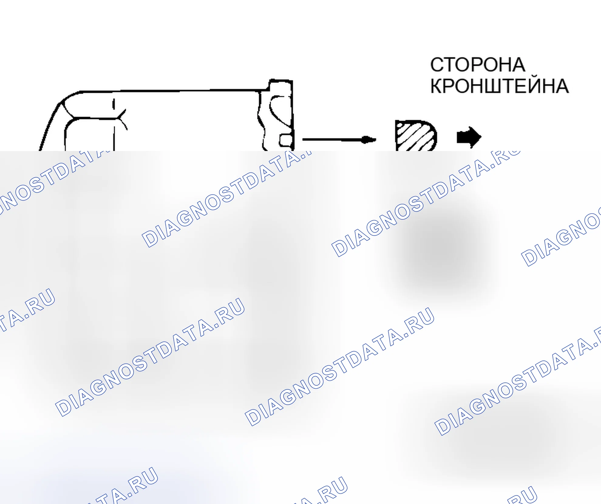 Рис. 134: > > E < < МОНТАЖ МАСЛЯНОГО ФИЛЬТРА. Honda Grace I