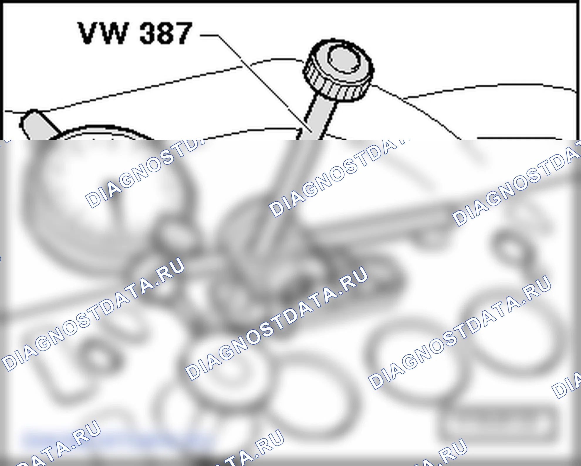 Привод клапанов. Volkswagen Golf Mk5