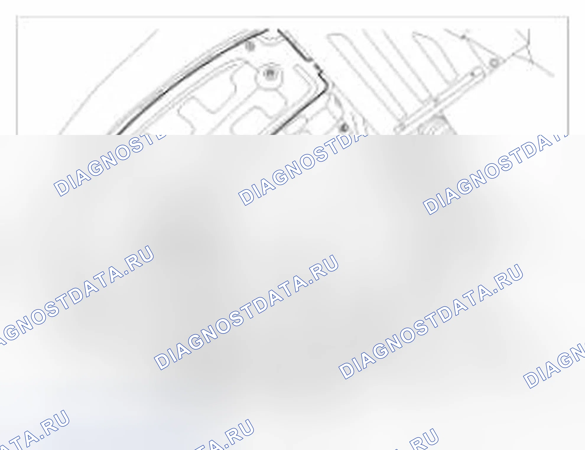 Рис. 97: Демонтаж. Hyundai Azera II