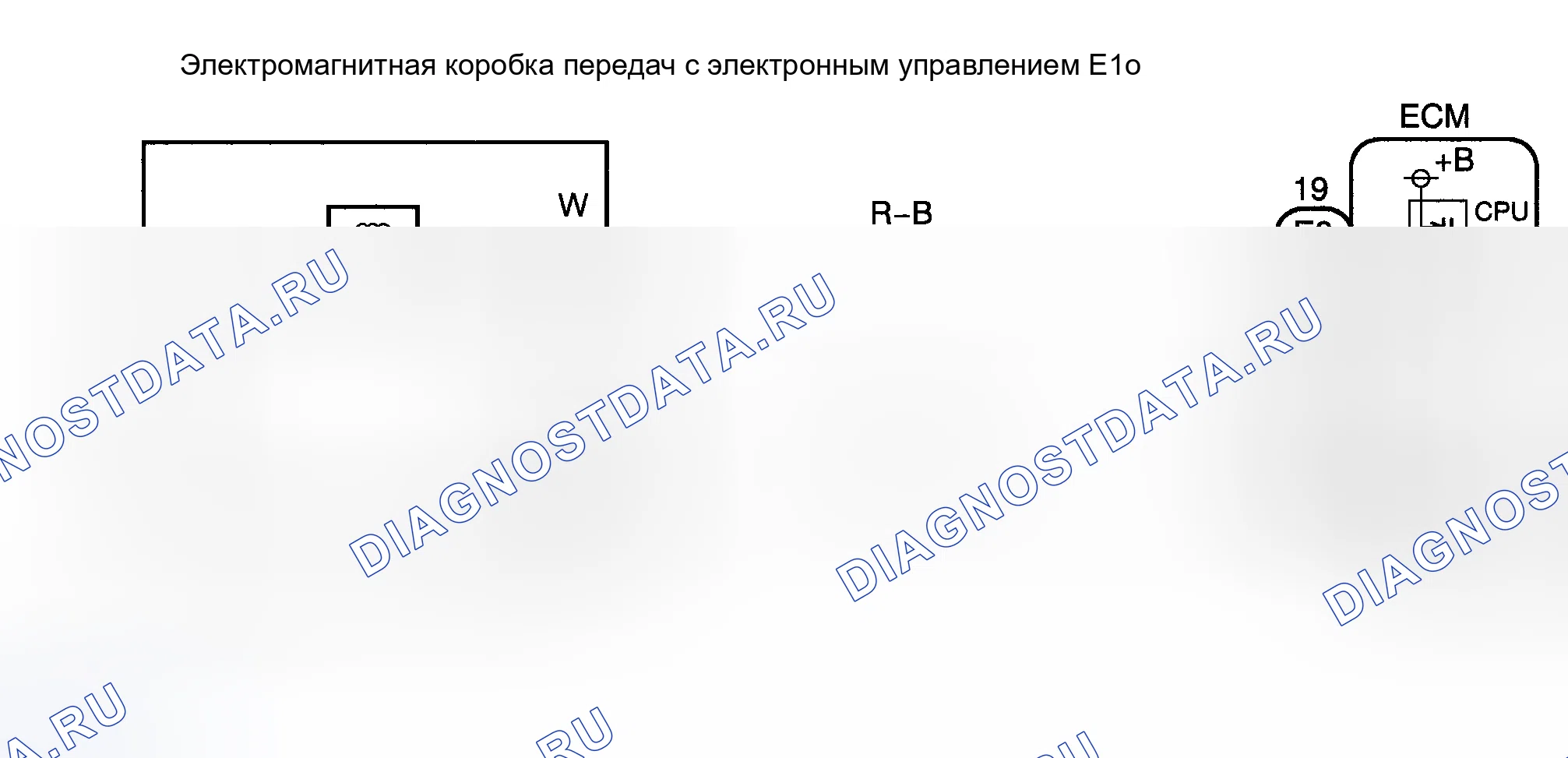 Рис. 270: электросхема. Toyota Highlander I рестайлинг