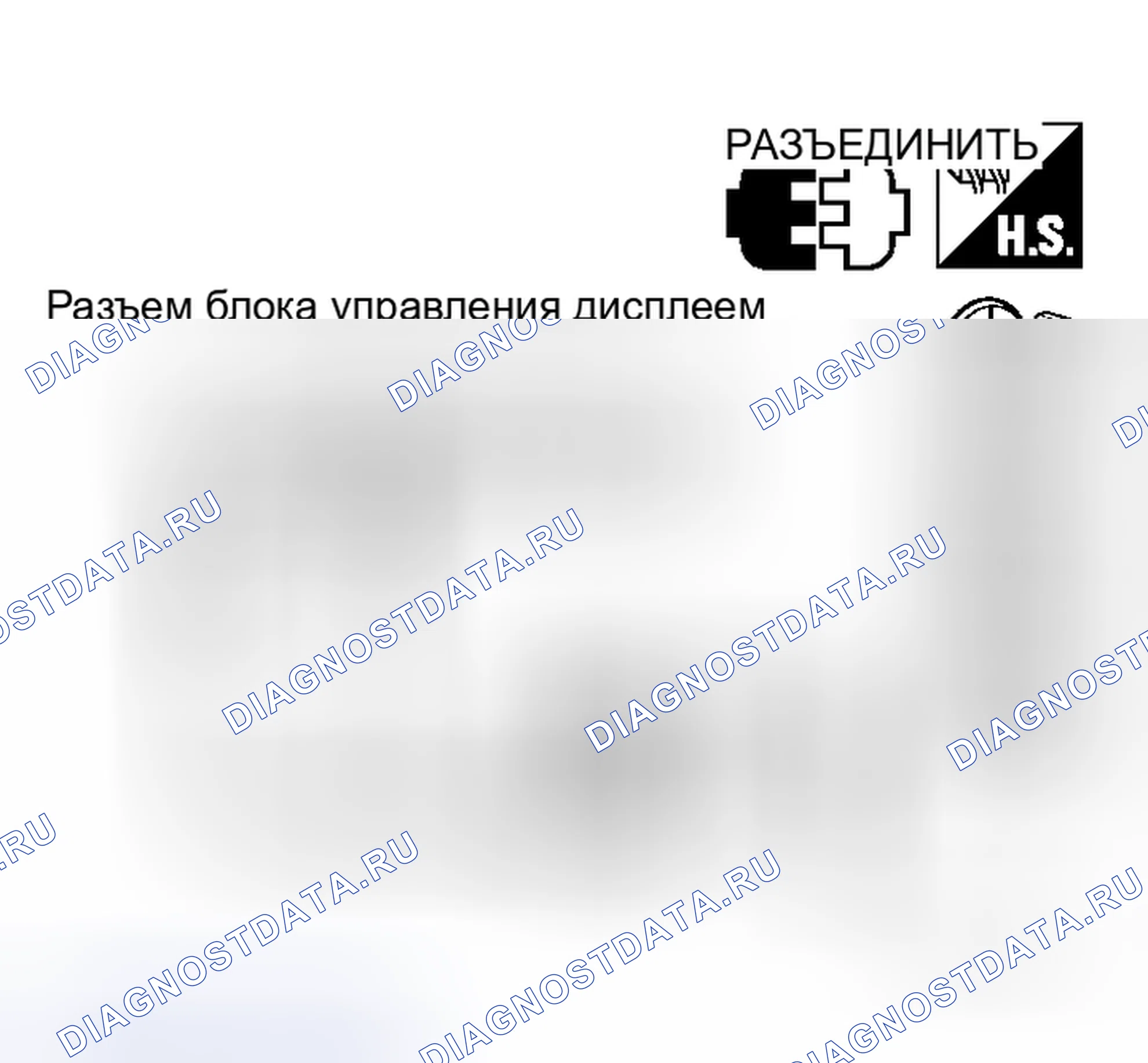 Рис. 28: Проверка источника питания и цепи массы для блока управления дисплеем. Honda S660 I