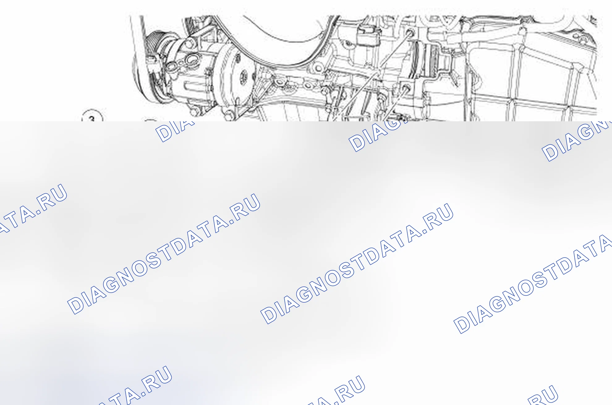 Рис. 32: Стартер - 2.5L. Hyundai Lafesta I