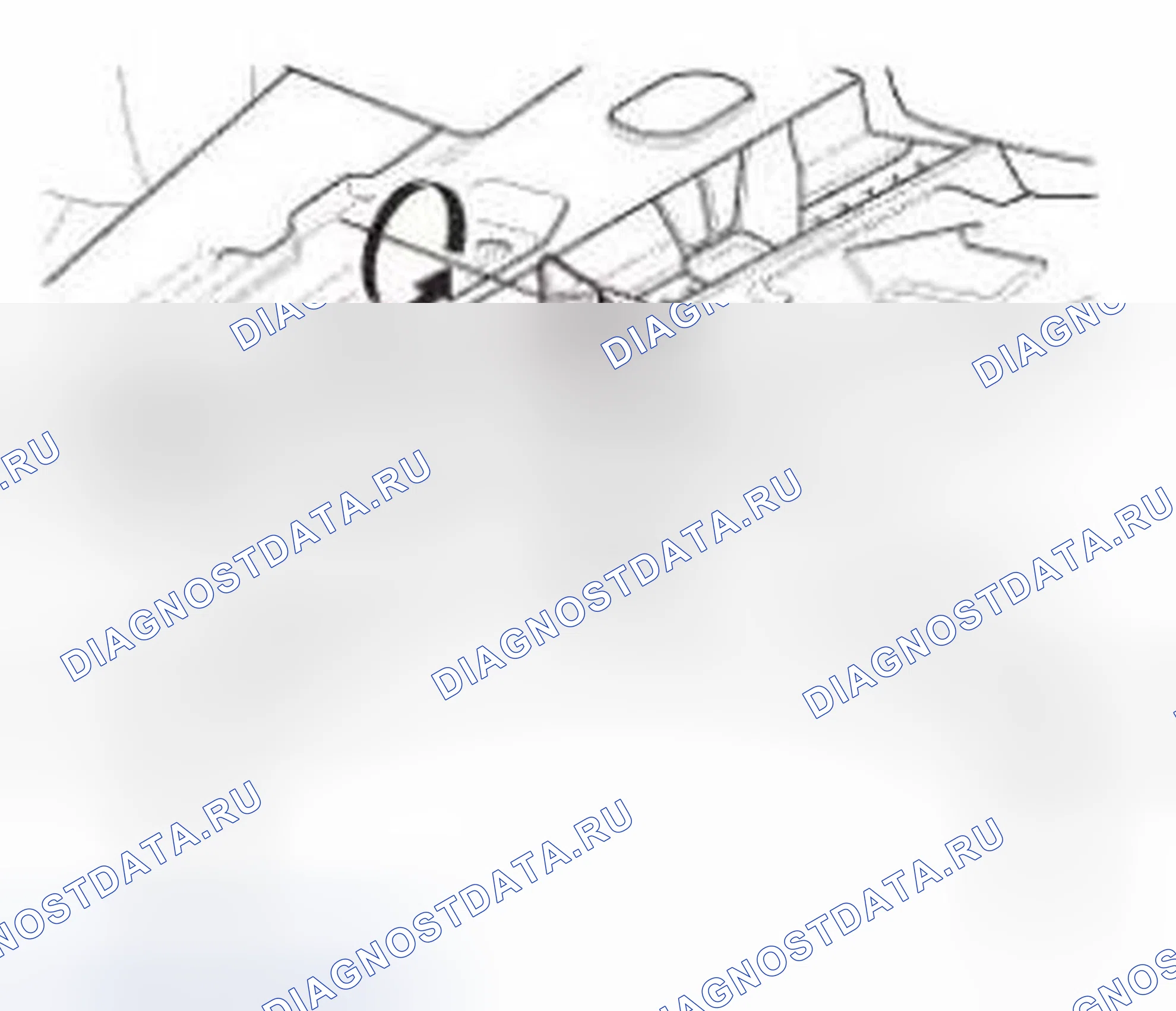 Рис. 2: Слив. Honda Civic IX