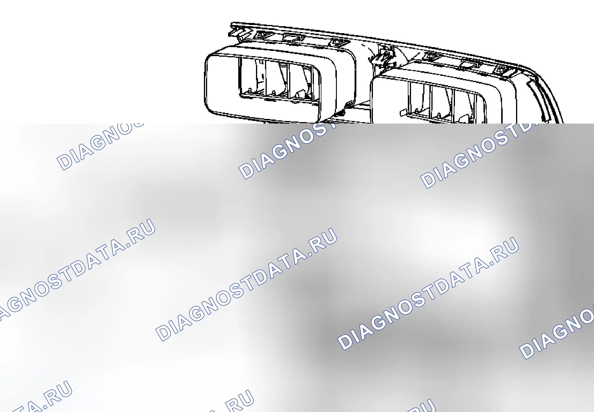 Рис. 58: Замена переключателя аксессуаров. Hummer H3 I
