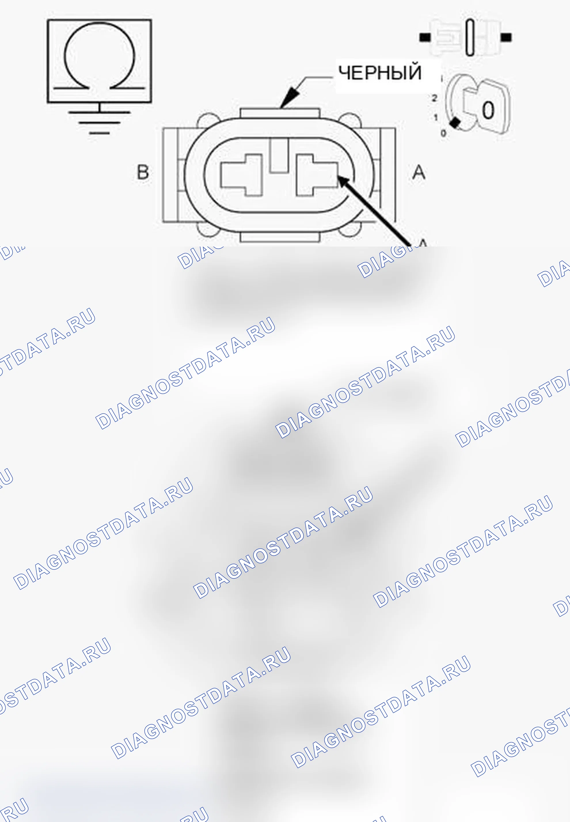 Рис. 303: ДИАГНОСТИЧЕСКИЙ ТЕСТ. Jeep Grand Cherokee WK2