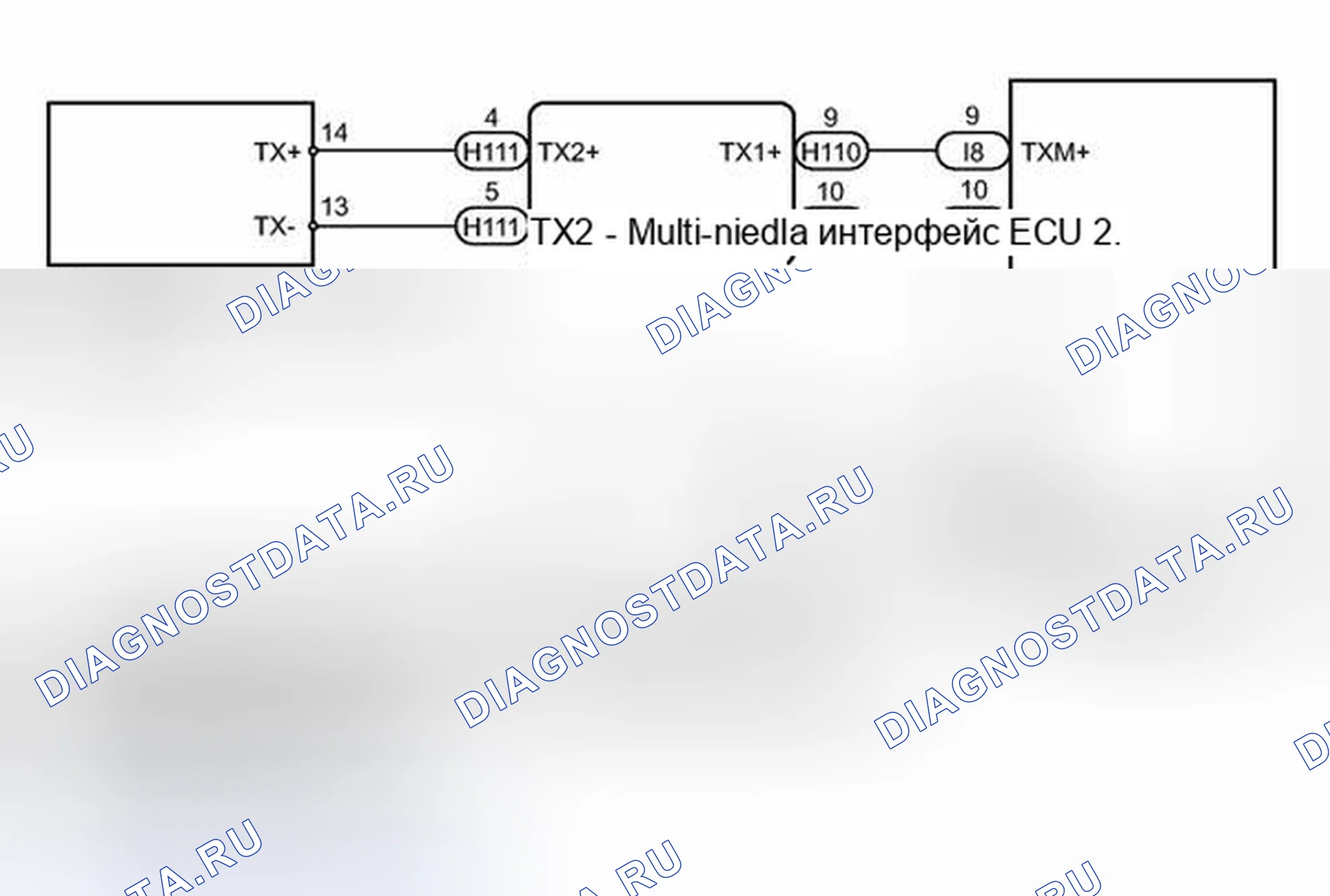 Рис. 32: электросхема. Toyota Sequoia II рестайлинг