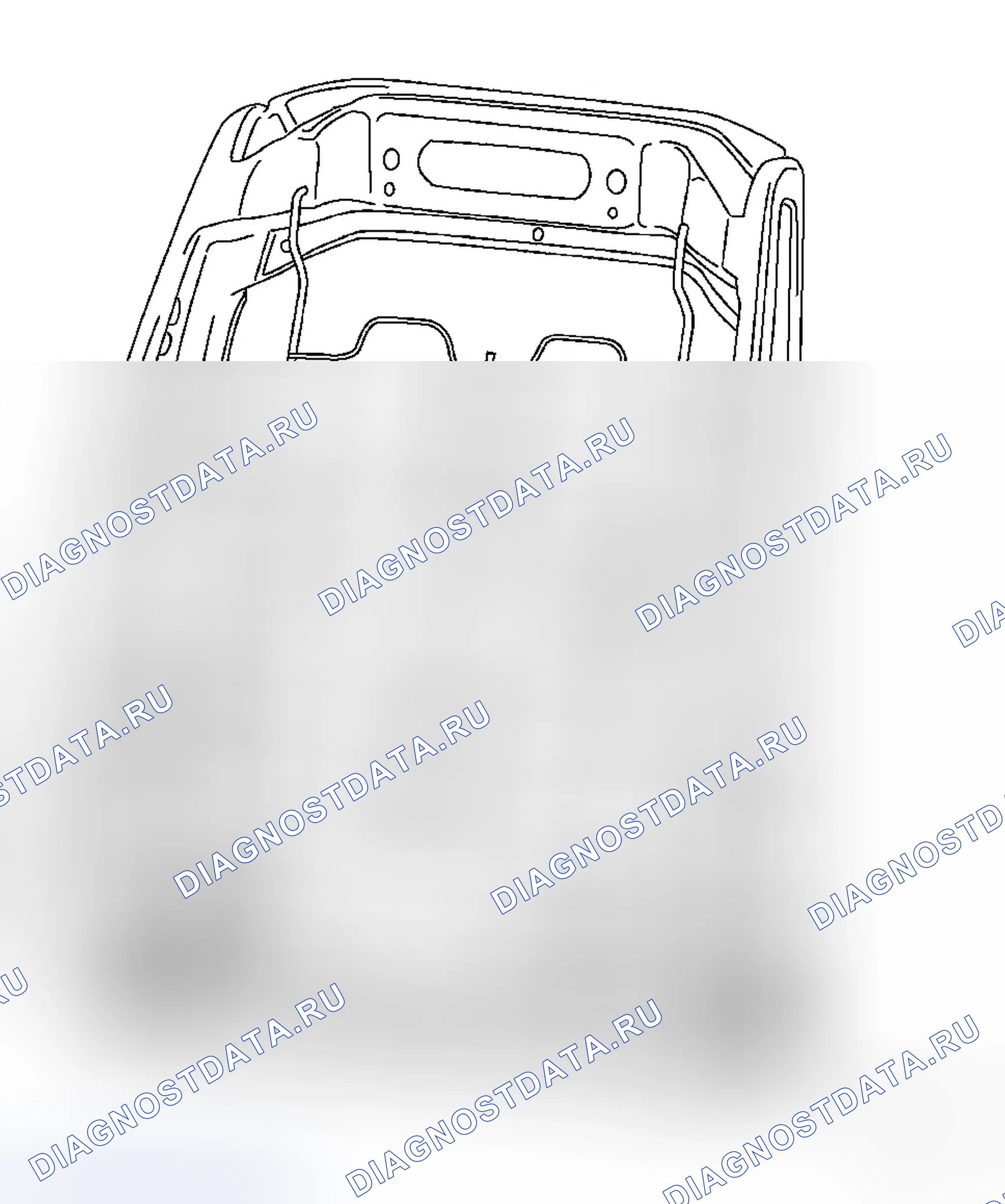 Рис. 101: ДЕМОНТАЖ. Jeep Grand Cherokee WK