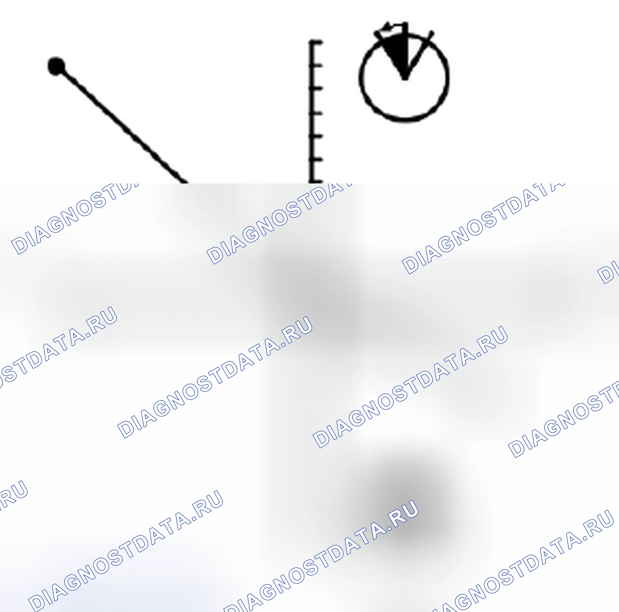 Рис. 34: Компенсация угла опережения зажигания, температура охлаждающей жидкости. Kia Optima II