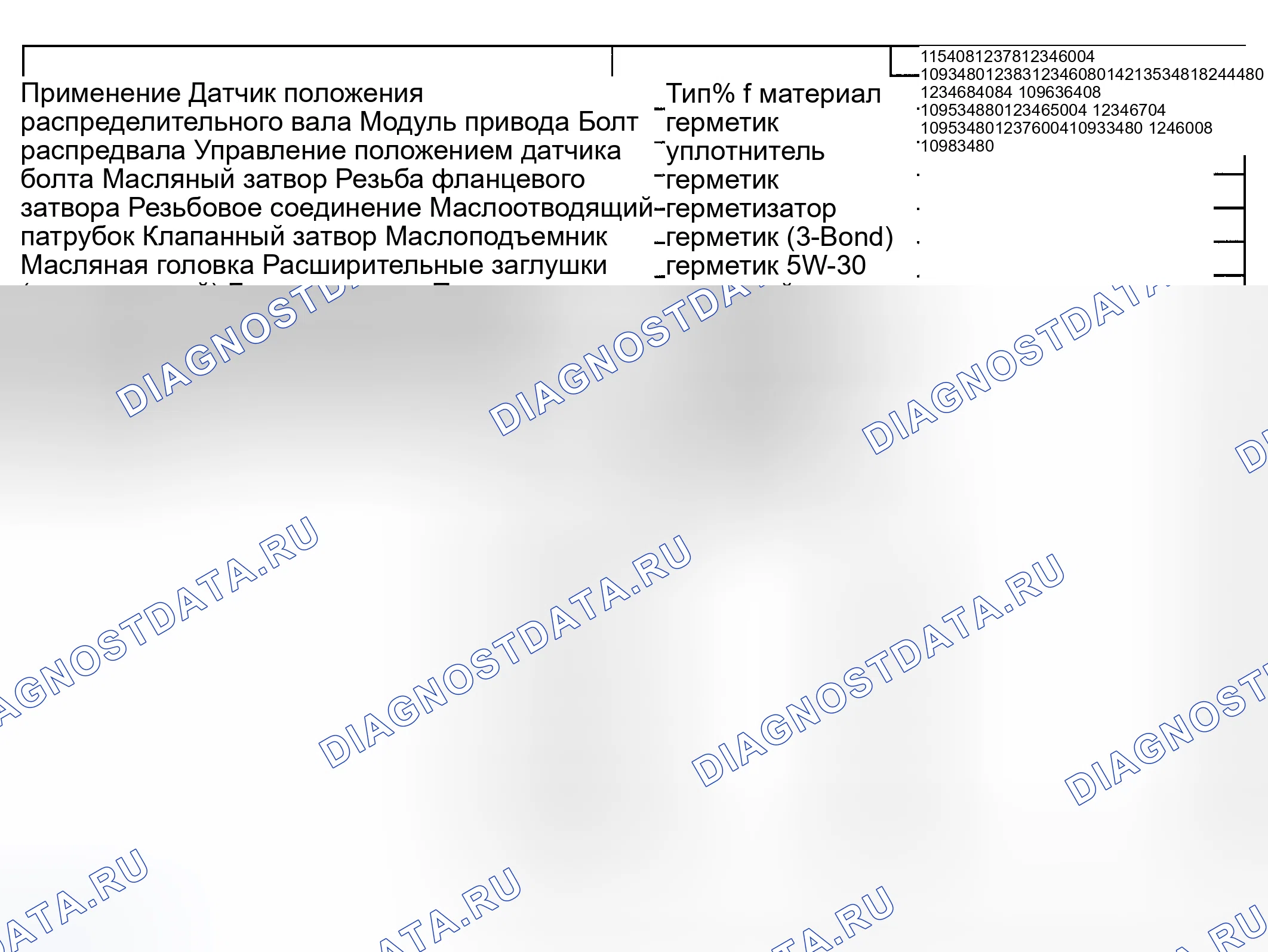 Рис. 35: Герметики, клеи и смазки. Hyundai Tiburon II рестайлинг