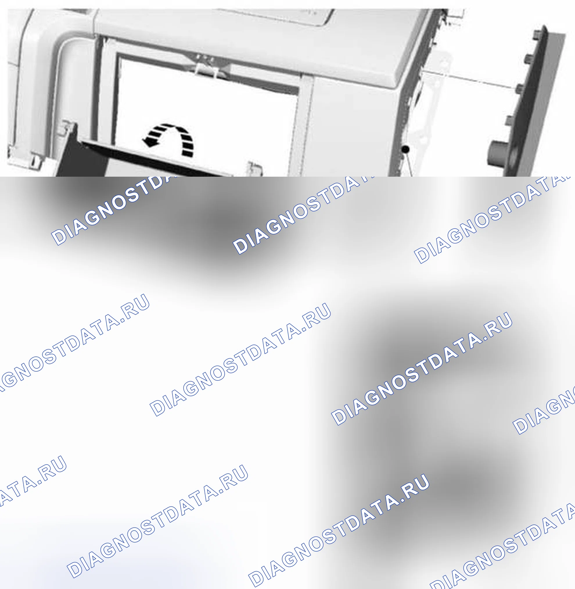 Рис. 43: Модуль контроля давления в шинах (TPM). Ford Pickup F250 Super Duty II