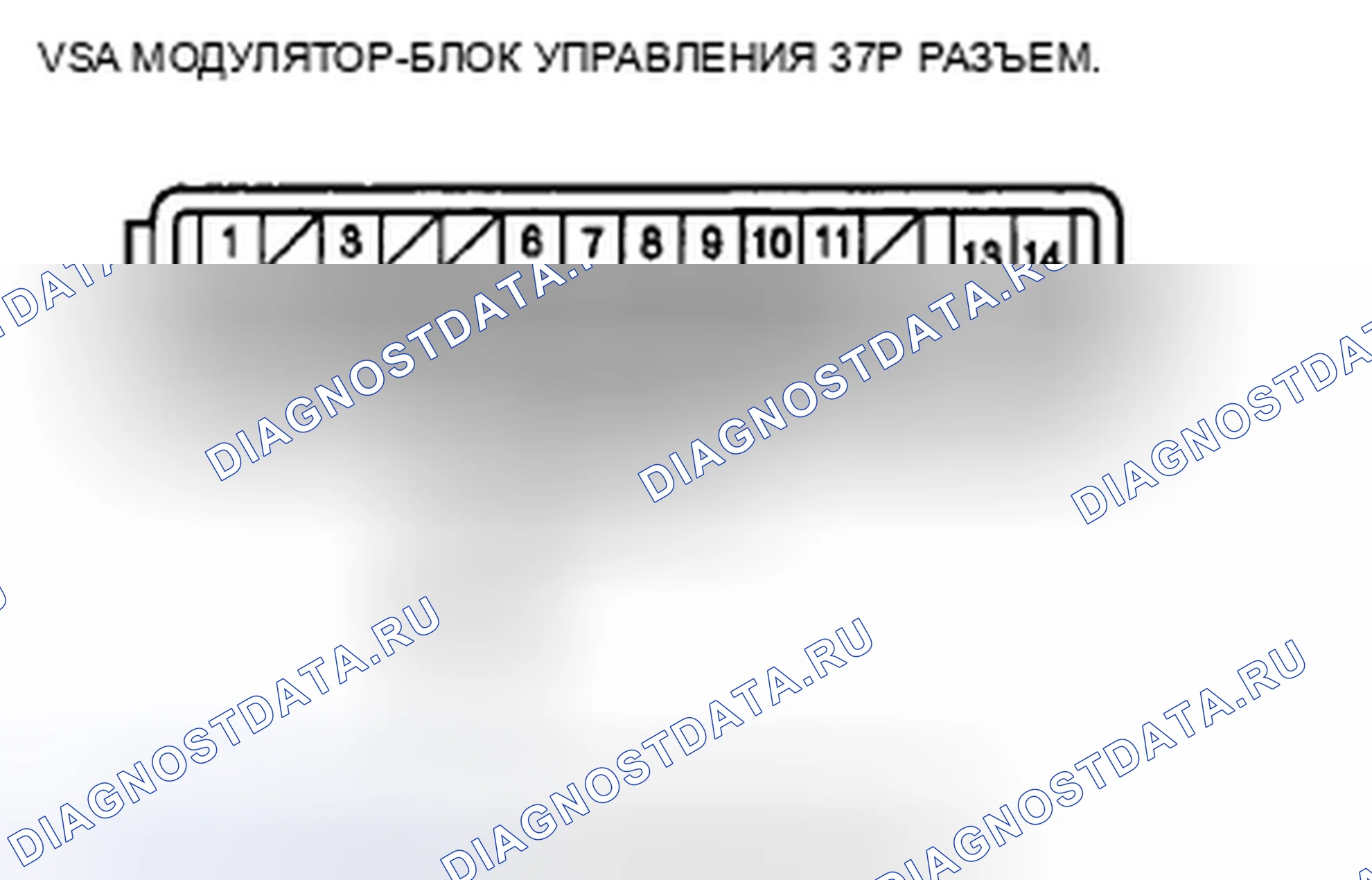 Рис. 80: Индикатор ABS или VSA не гаснет, и никакие коды неисправностей не хранятся. Acura CSX I