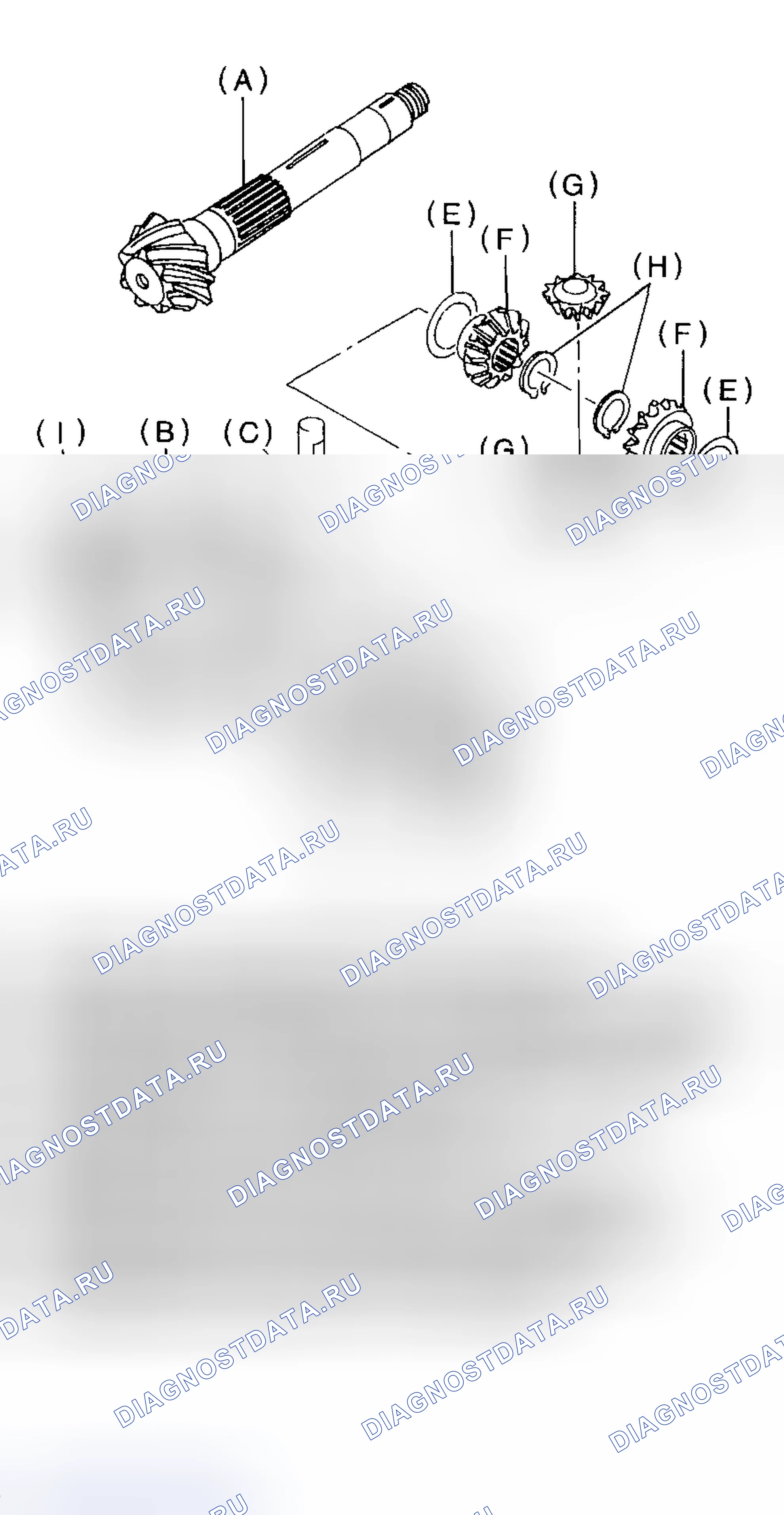 Рис. 108: ПРОВЕРКА механической трансмиссии (мкпп). Subaru Impreza GD/GC/GG рестайлинг