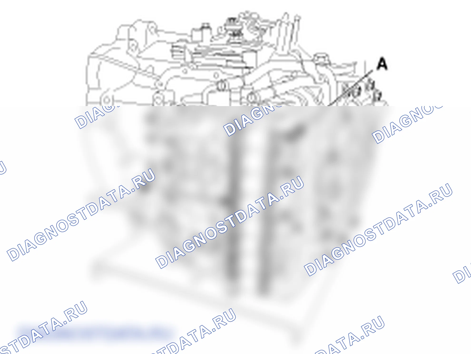 Снятие электромагнитного клапана управления гидротрансформатором (T/CON<UNK> VFS). Hyundai Elantra V рестайлинг