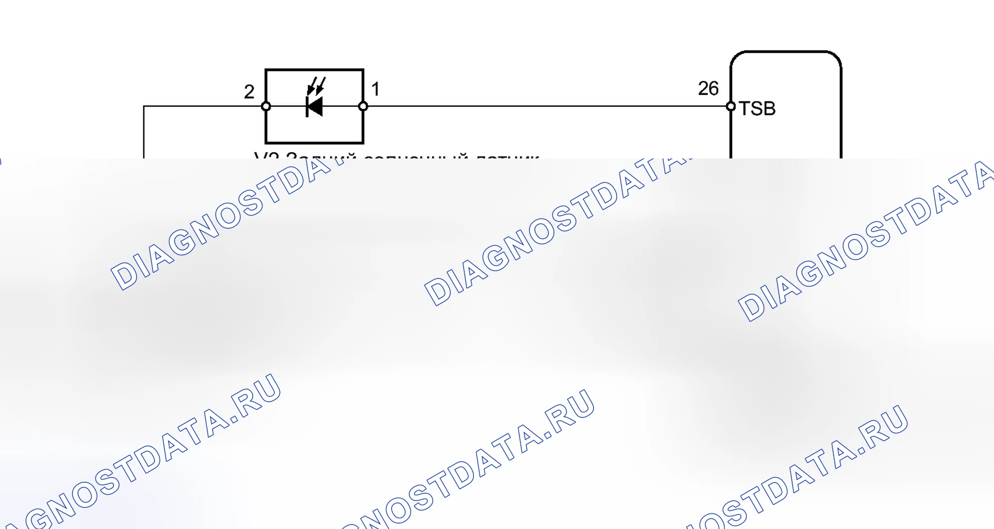 Рис. 309: электросхема. Honda Accord IV