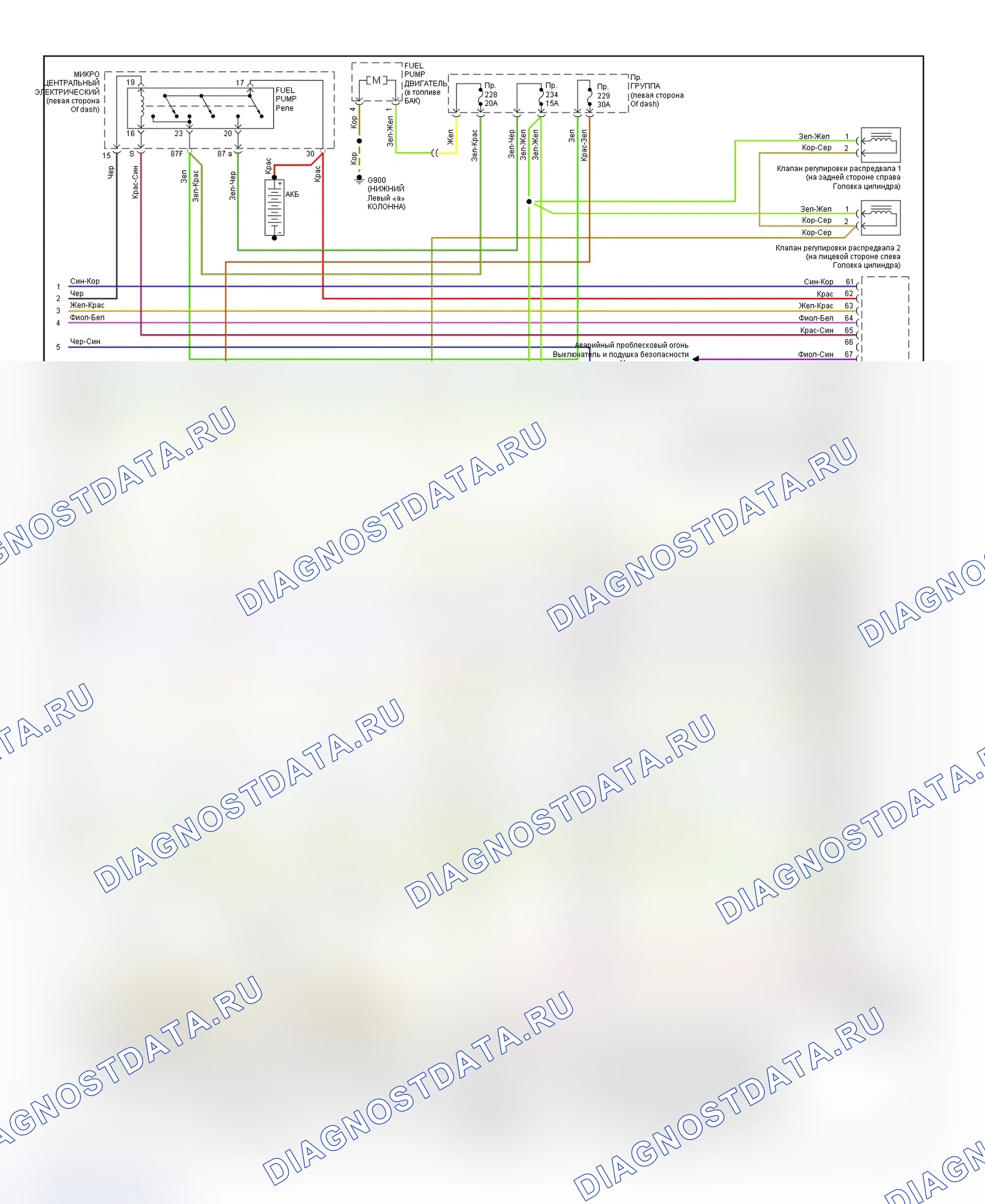 Рис. 9: электросхема (A6 2.7L Turbo - 3 из 3). Audi A4 B5 рестайлинг