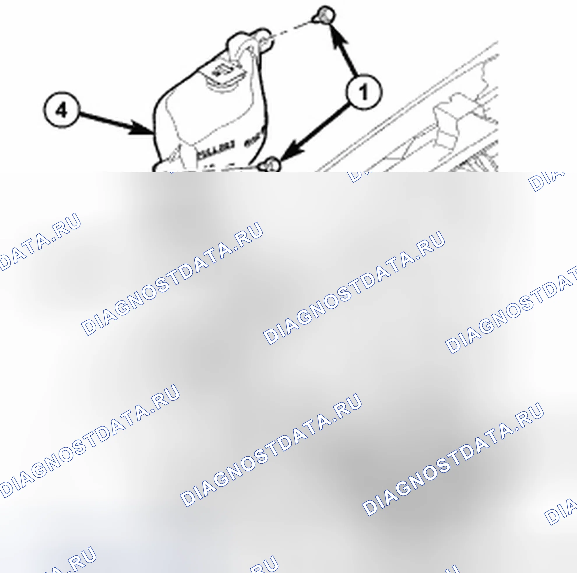 Рис. 29: БЕЗНАПОРНАЯ СИСТЕМА. Dodge Avenger II