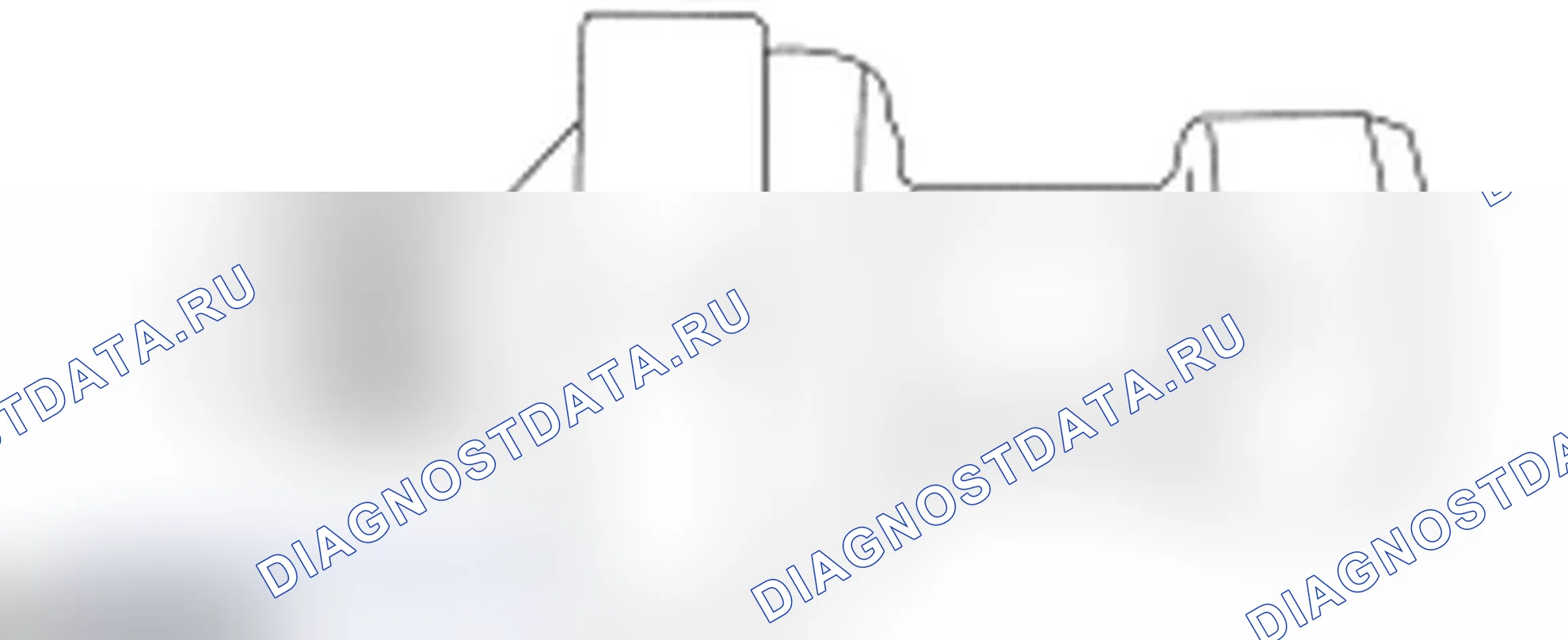 Рис. 68: Датчик давления выхлопных газов (EP). Ford Econoline E350 Super Duty 