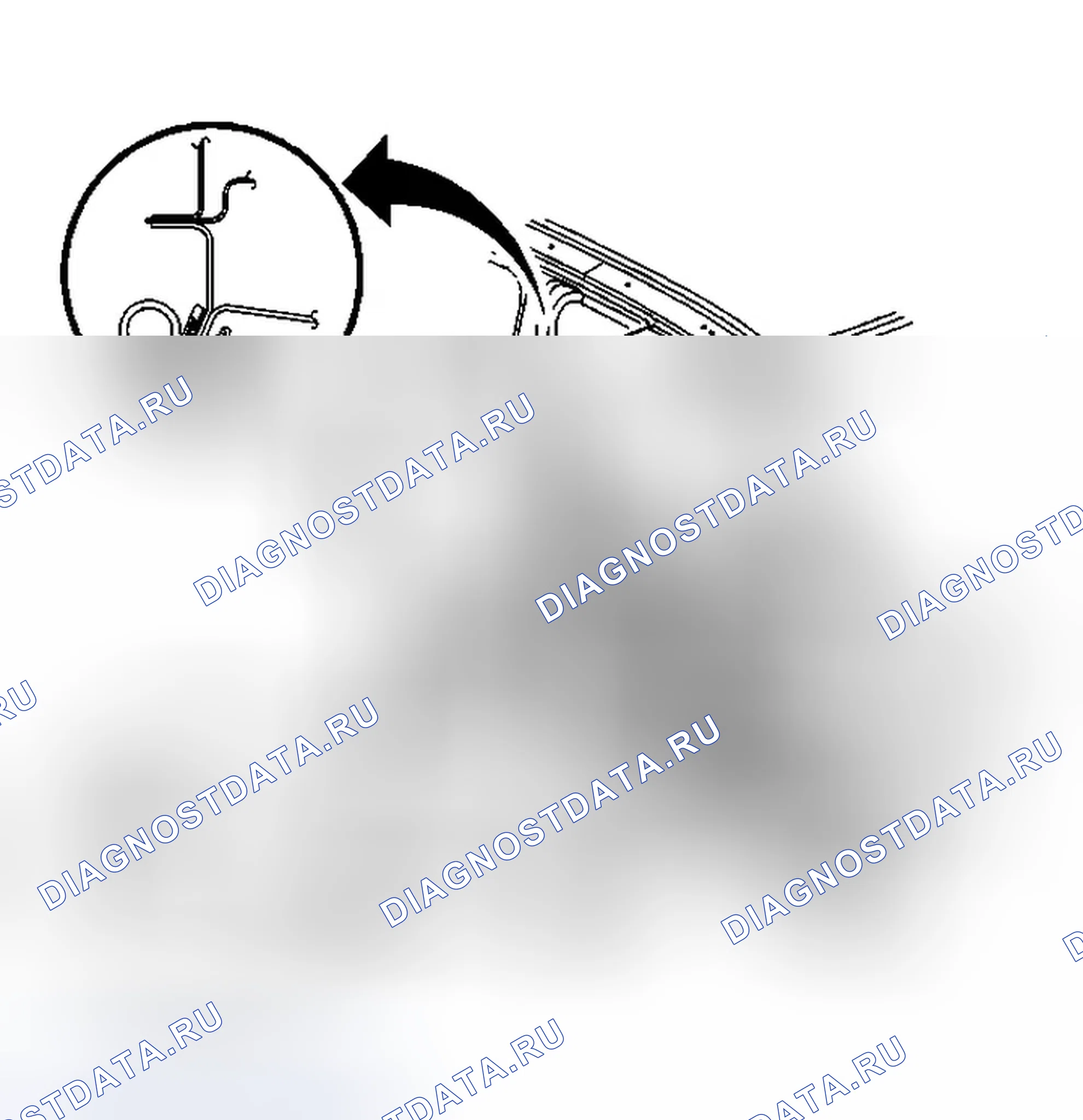 Рис. 86: Процедура удаления. Buick Rendezvous I