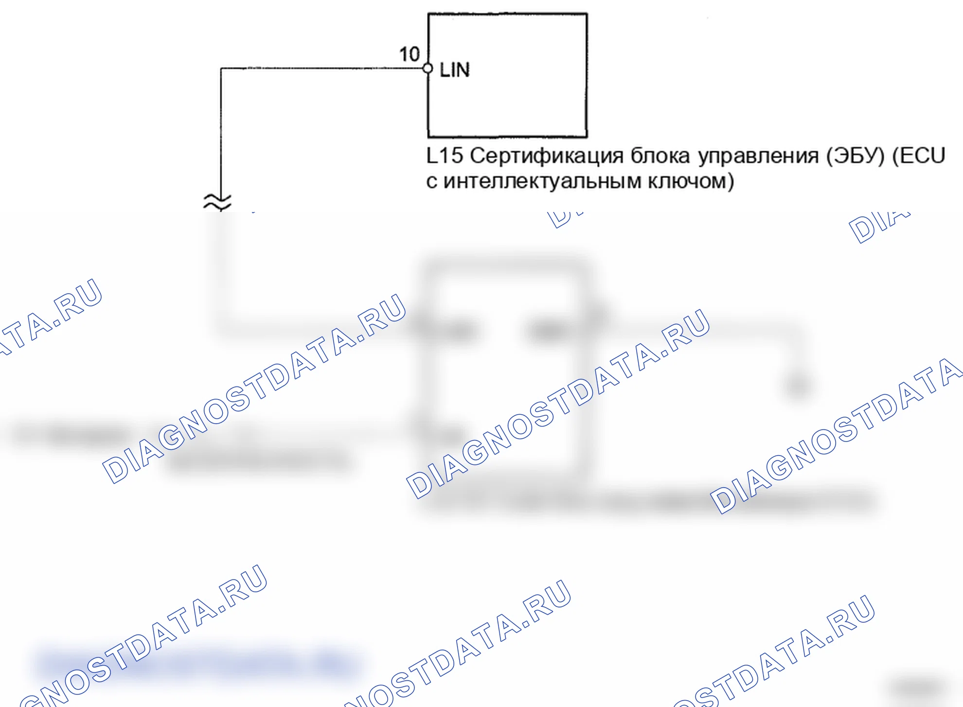 Рис. 14: электросхема. Lexus LS IV