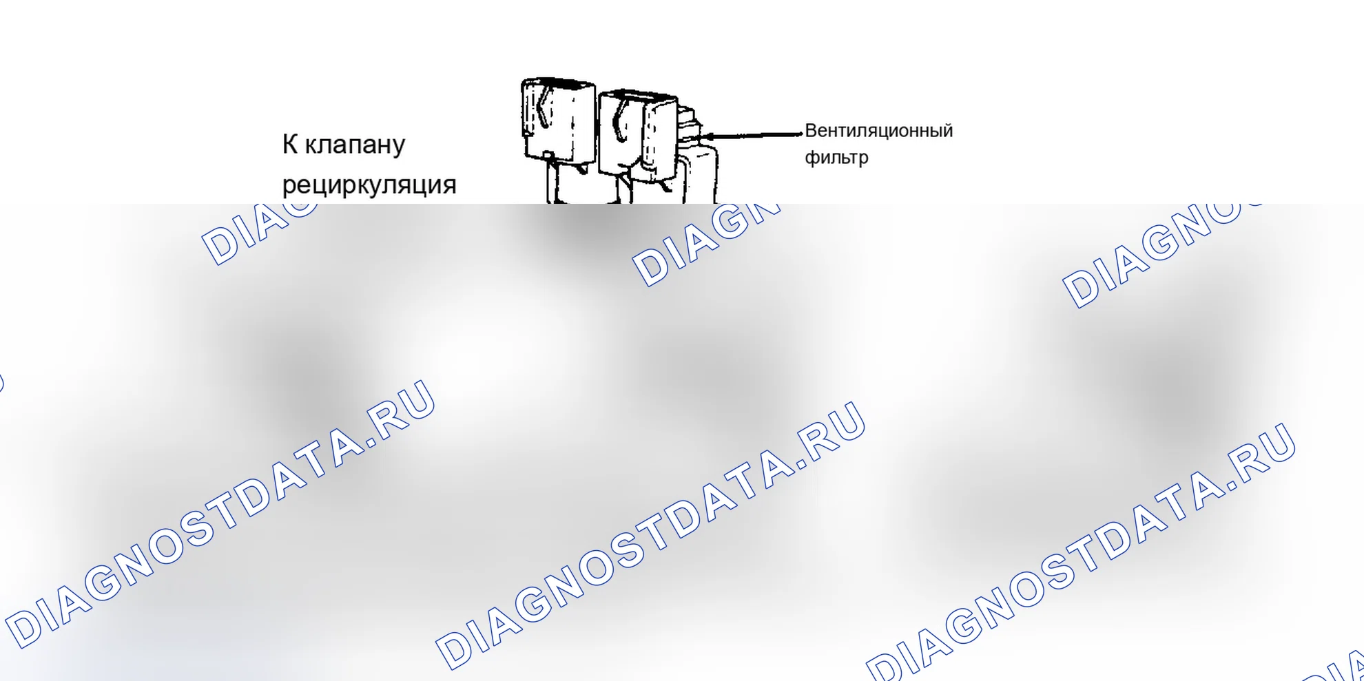 Рис. 28: Электромагнитный клапан рециркуляция отработавших газов (EGRV). Ford Club Wagon E150 