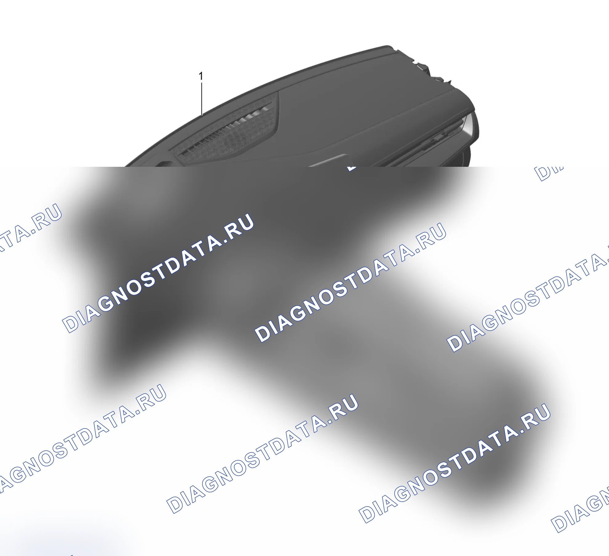 Схема расположения приборной панелей — Haval Shenshou. Haval Shenshou I