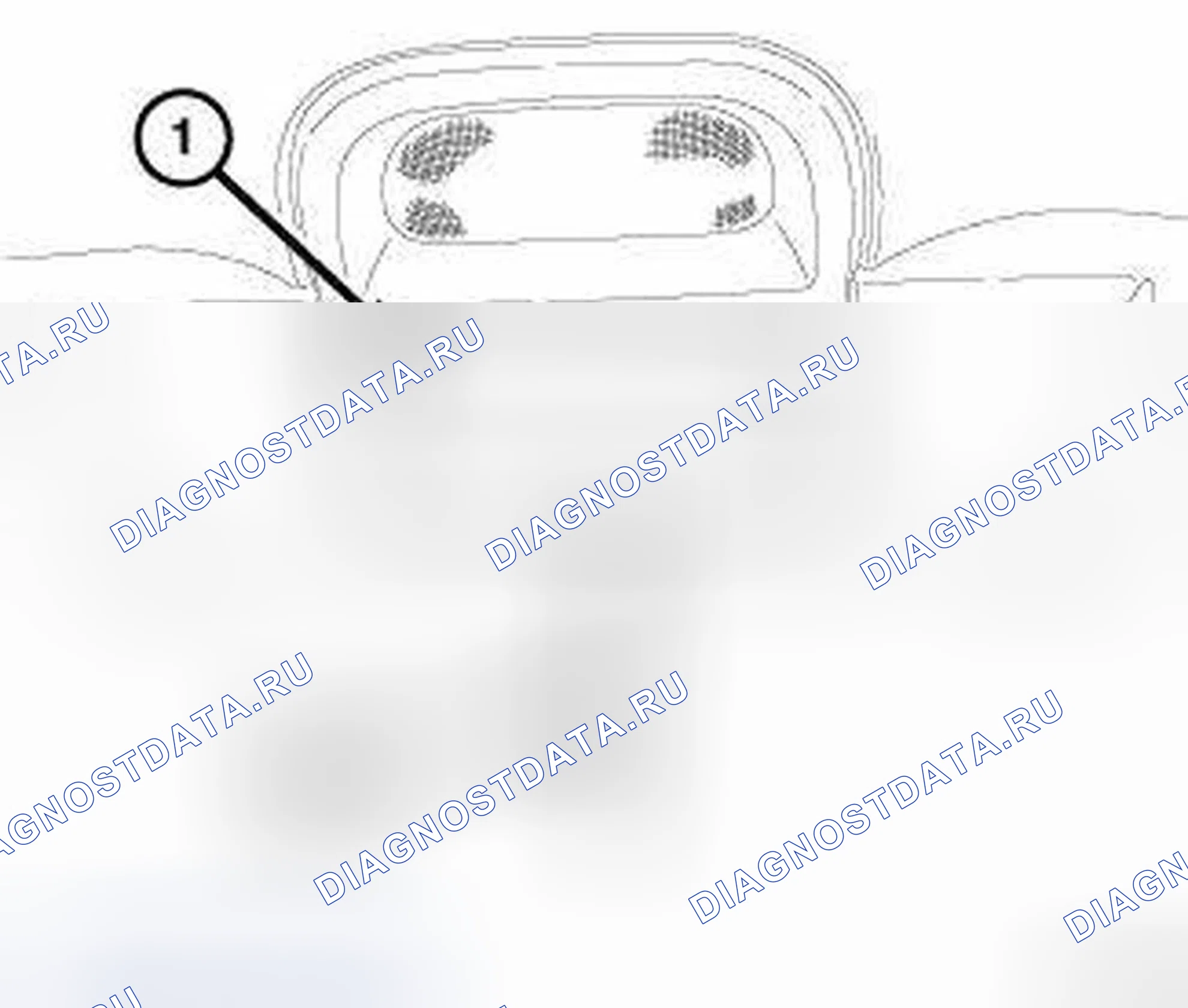 Рис. 204: МЕХАНИЧЕСКИЙ РАСЦЕПИТЕЛЬ. Chrysler Town & Country V рестайлинг
