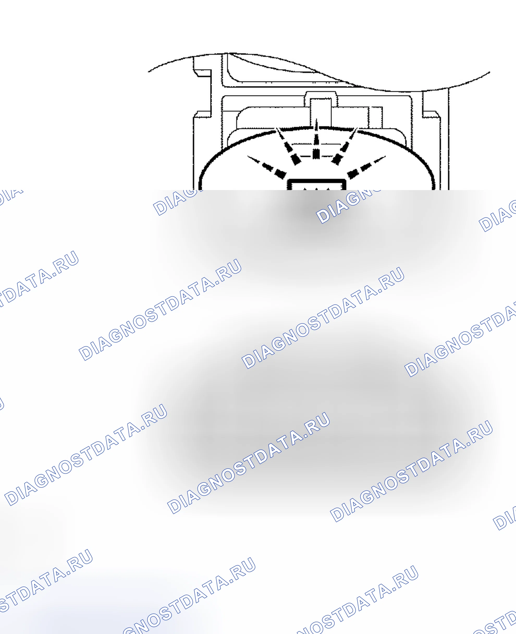 Рис. 3: ПРОВЕРКА обогрева стёкол. Toyota Sienna II