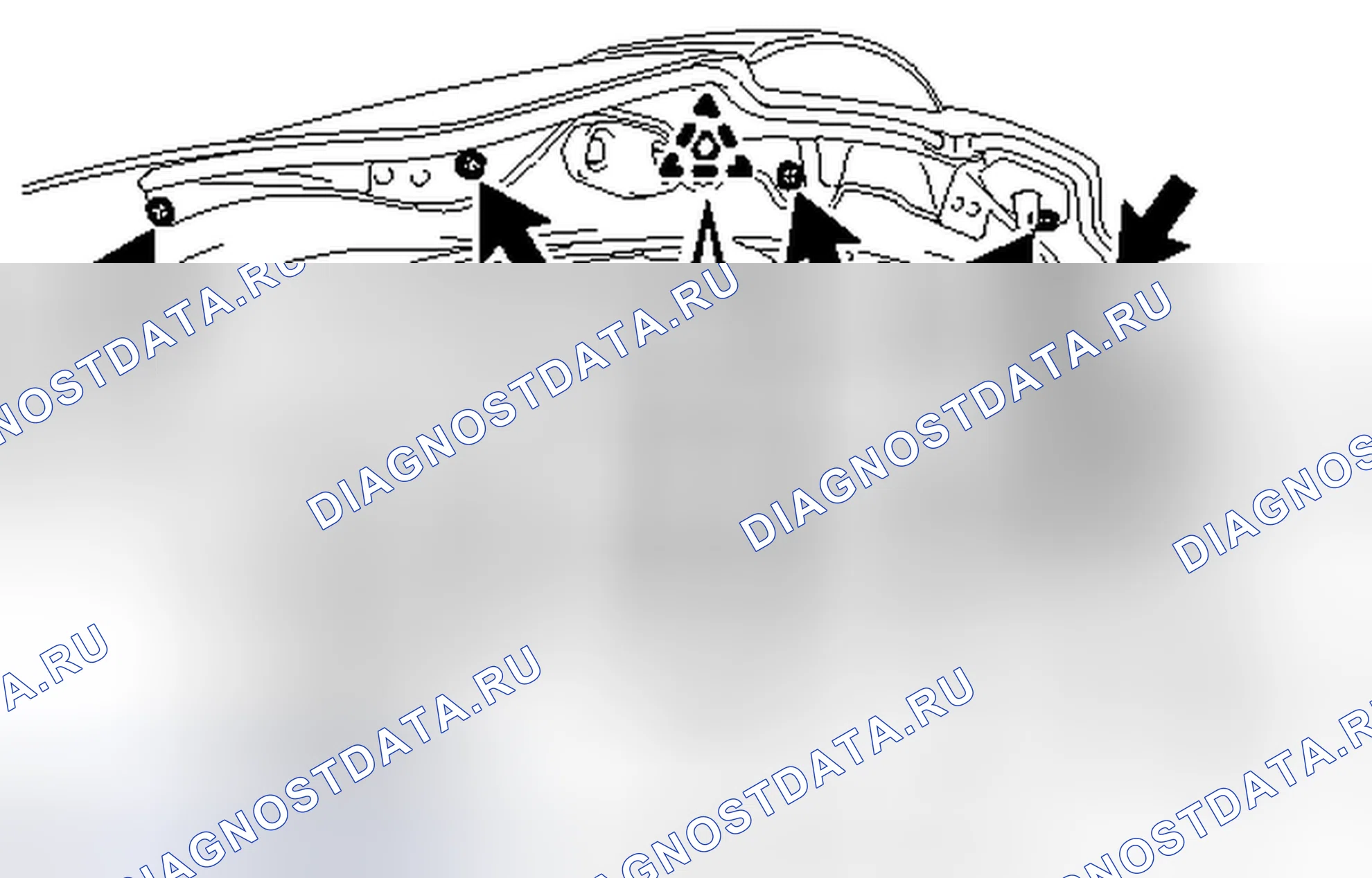 Рис. 212: ДЕМОНТАЖ. Toyota Sequoia II рестайлинг