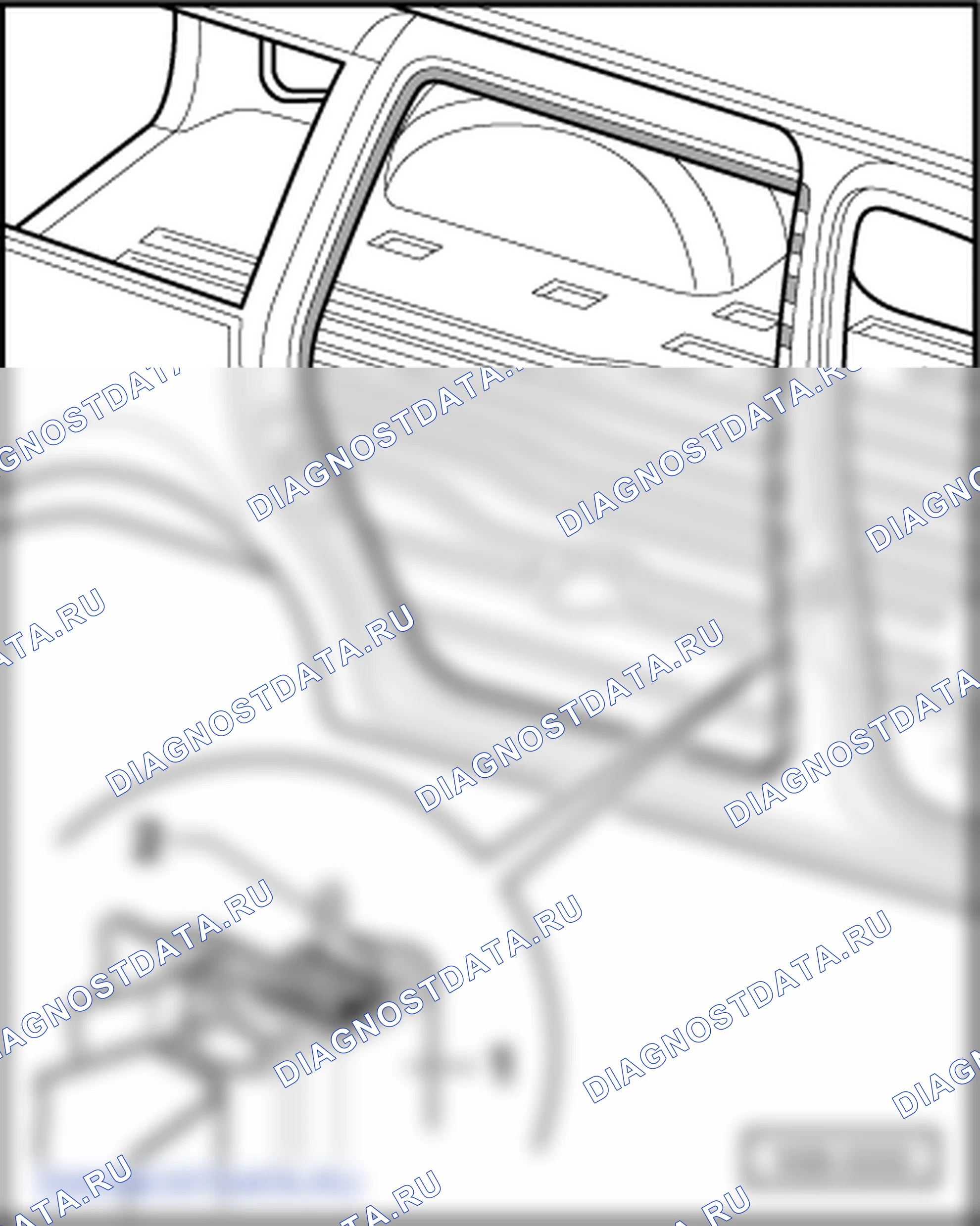 Задняя дверь. SEAT Alhambra I