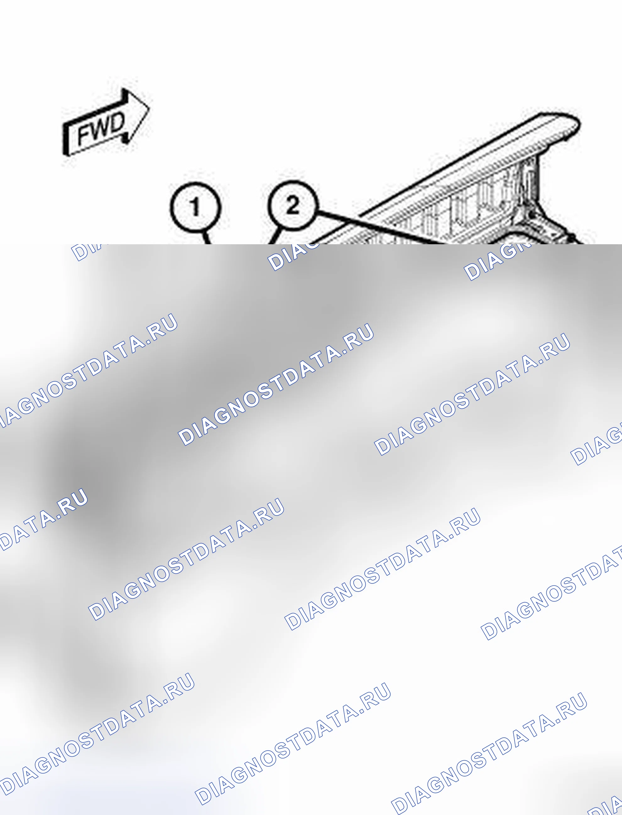 Рис. 8: ОПИСАНИЕ внутреннего освещения. RAM Pickup 1500 