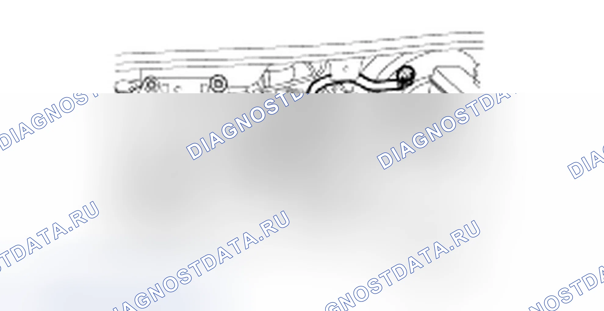 Снятие впускного коллектора. Hyundai H-1 A1