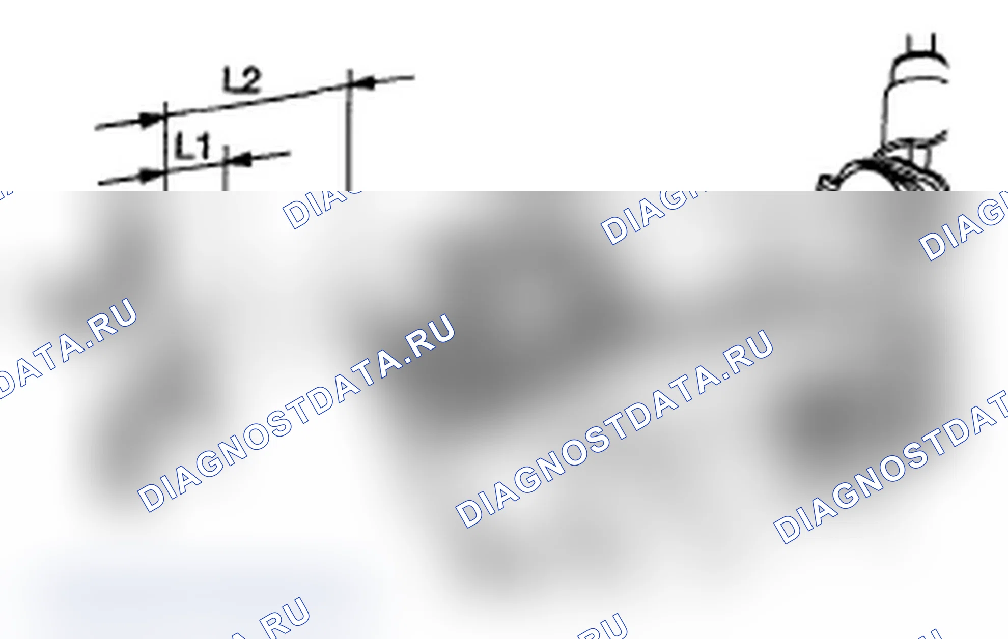 Рис. 259: ЛЮФТ ВАЛА ЗУБЧАТОЙ РЕЙКИ В РАДИАЛЬНОМ НАПРАВЛЕНИИ. Subaru Impreza WRX STI GR