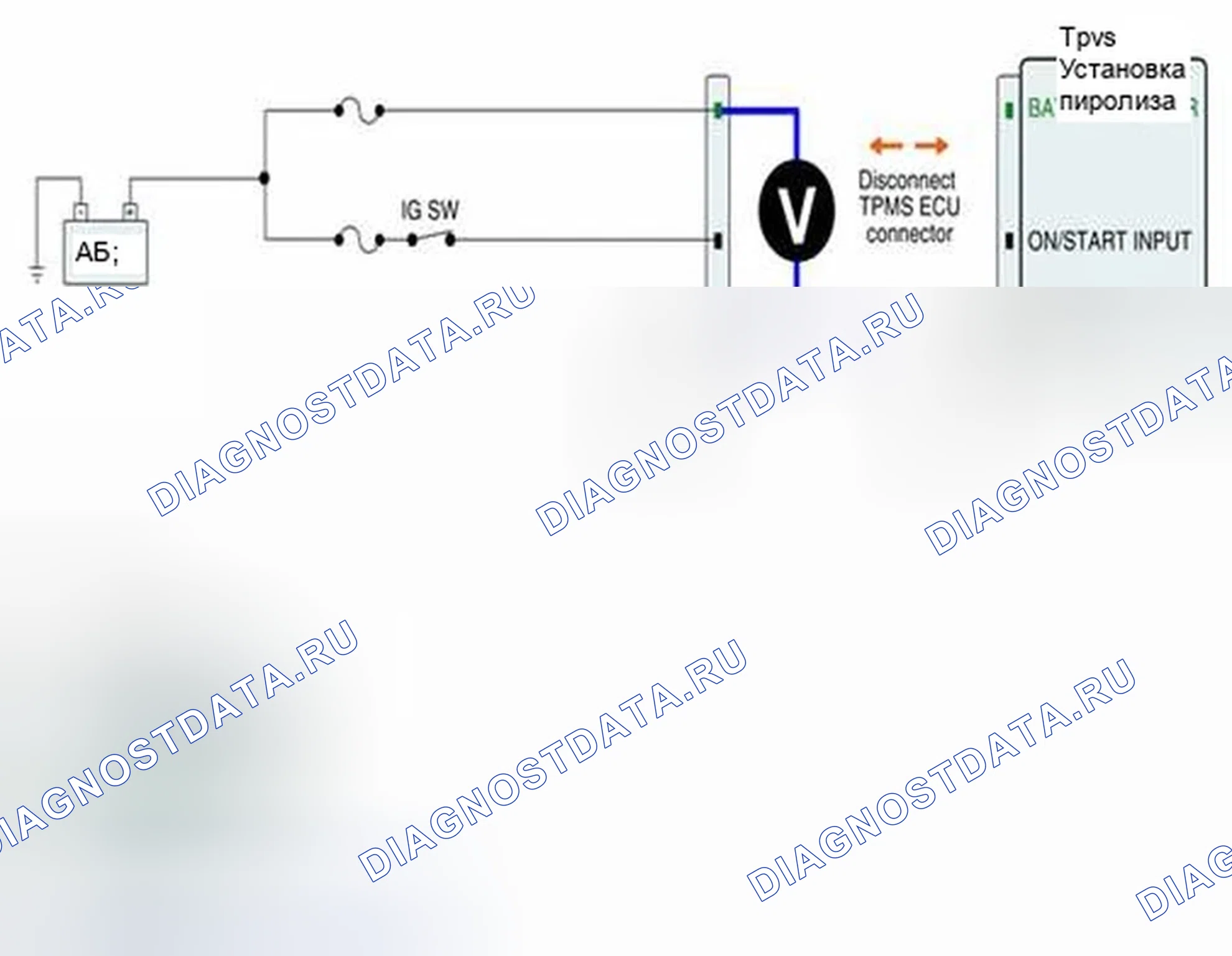 Рис. 54: Проверка силовой цепи. Hyundai Sonata VI