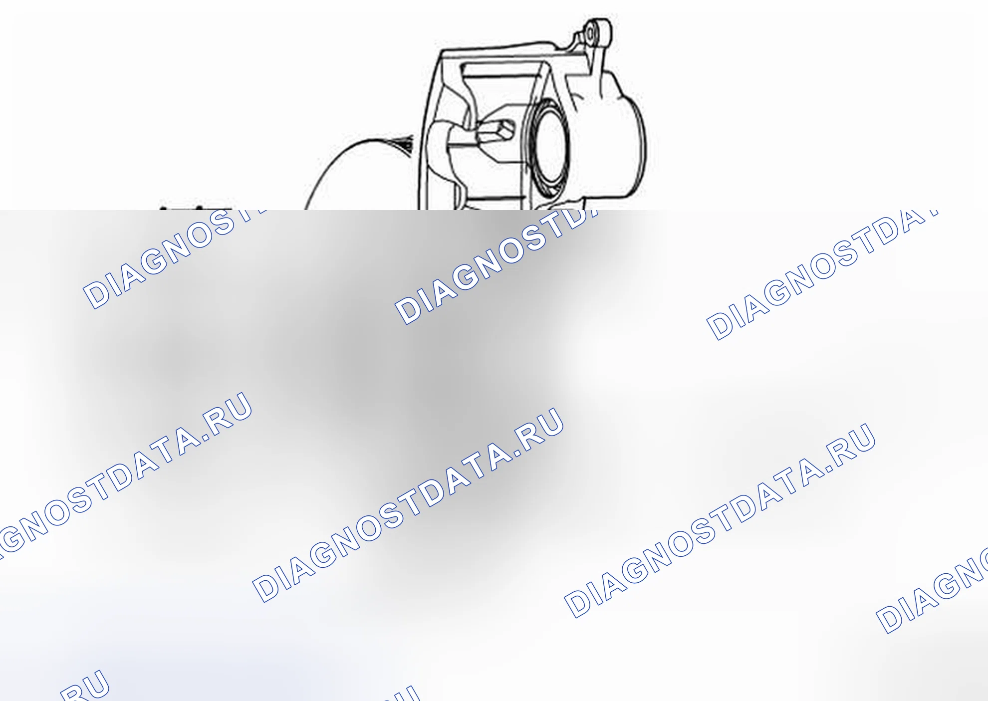 Рис. 49: Замена тормозных колодок передних дисков (J60, J61). Kia Picanto III рестайлинг