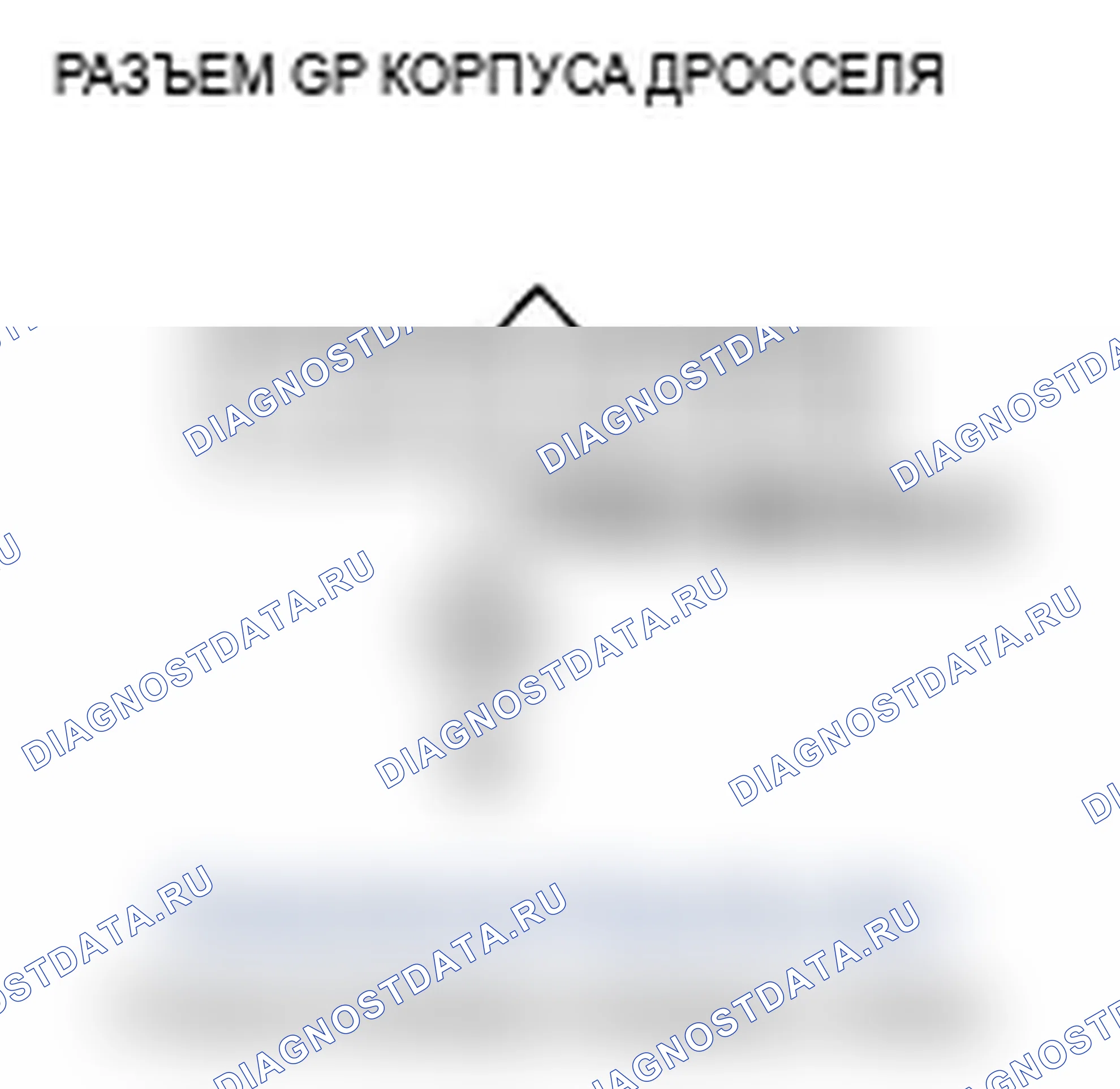 Рис. 27: P0222 расшифровка кода ошибки: низкое напряжение цепи датчика B положение дроссельной заслонки. Acura RDX I