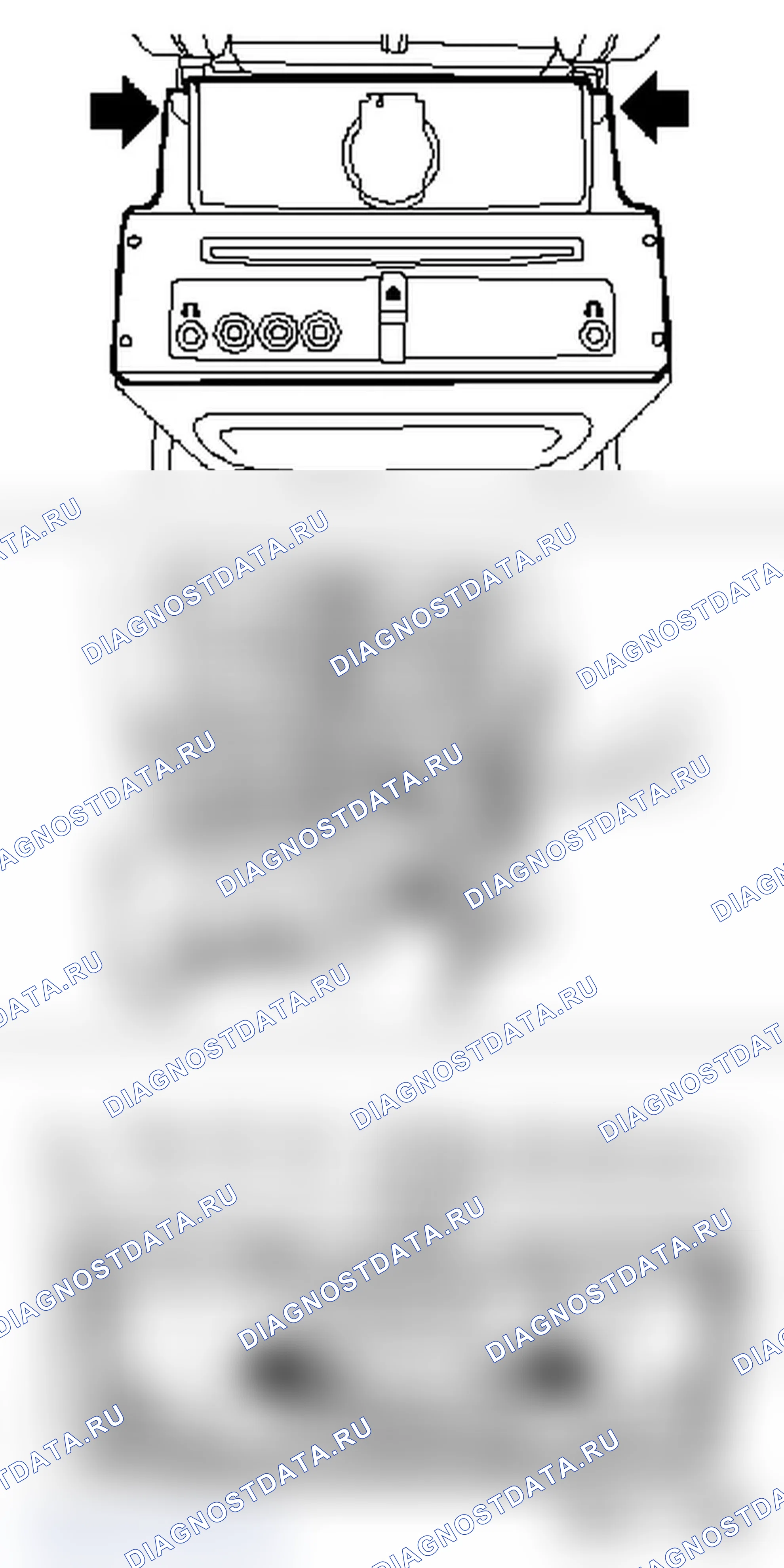 Замена проигрывателя DVD. Opel Vectra C