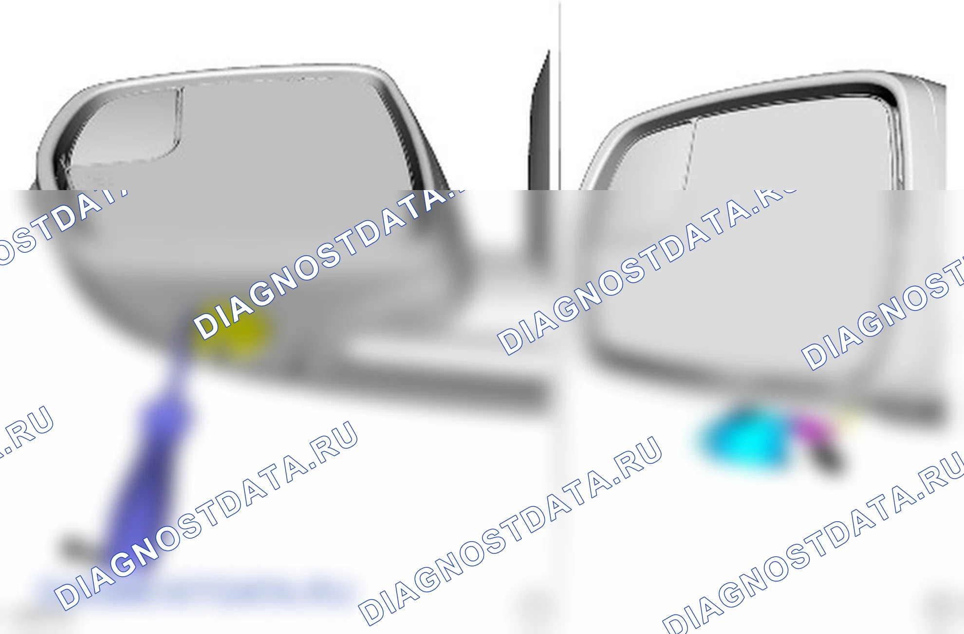 Как снять и установить наружное зеркало. Ford S-MAX II