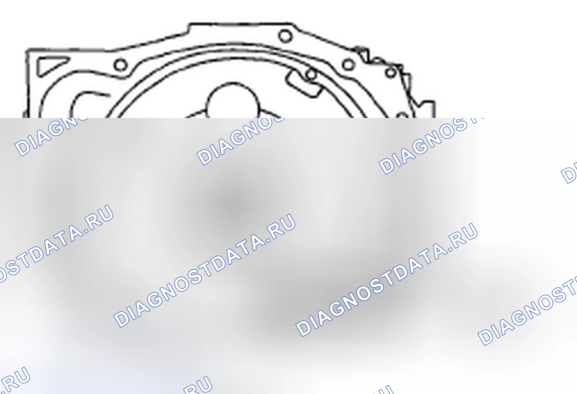 Рис. 316: ДЕМОНТАЖ. Subaru Outback BR
