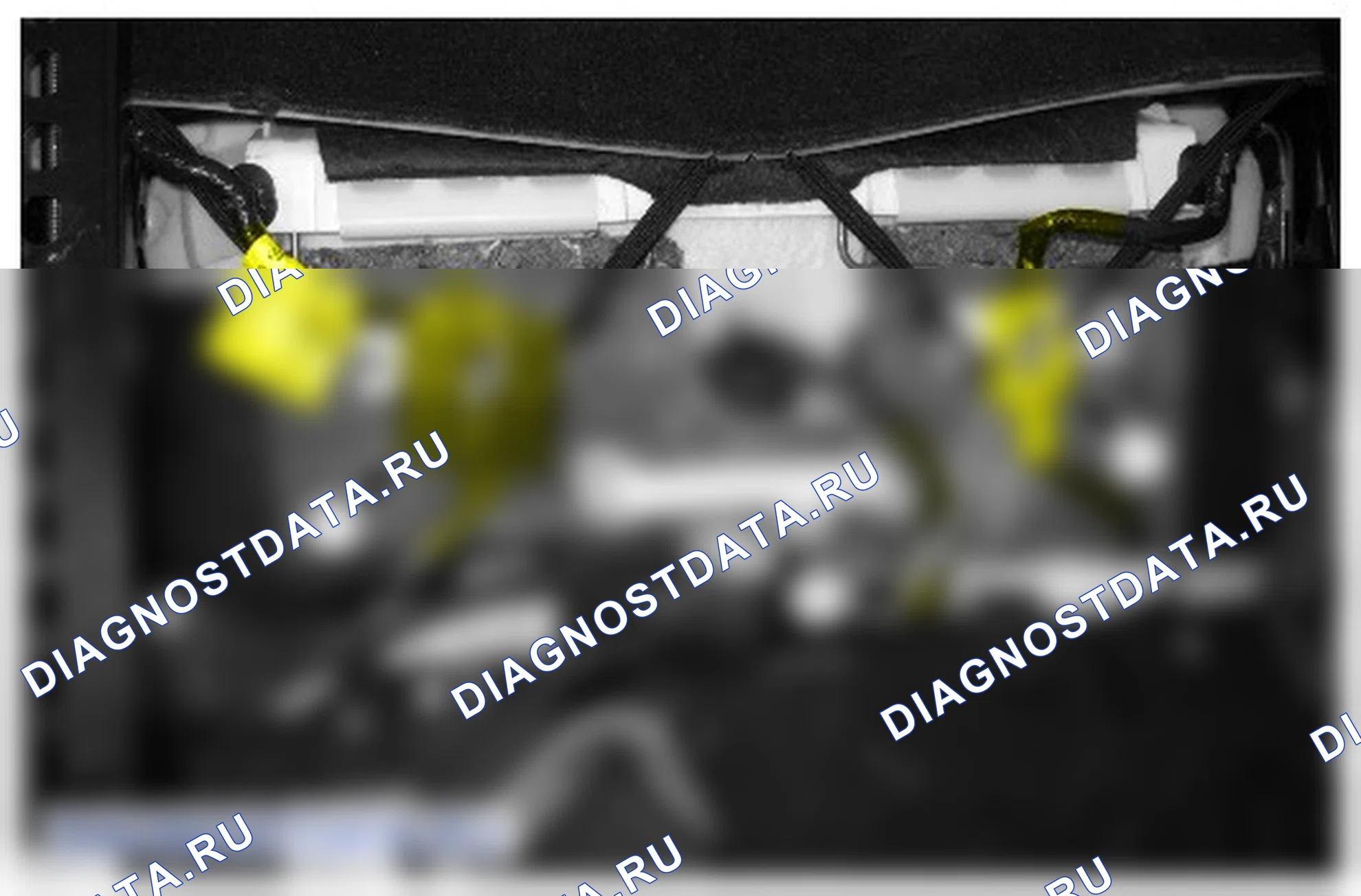 Как снять и установить датчик системы классификации сидящих в автомобиле (OCS). Ford Edge II