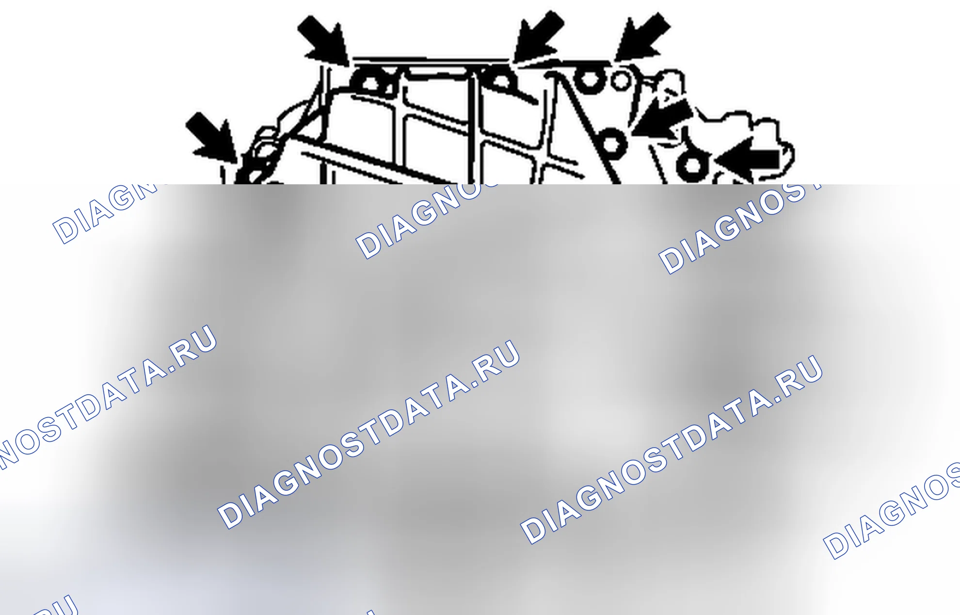 Рис. 166. Toyota Avalon XX30 рестайлинг 2