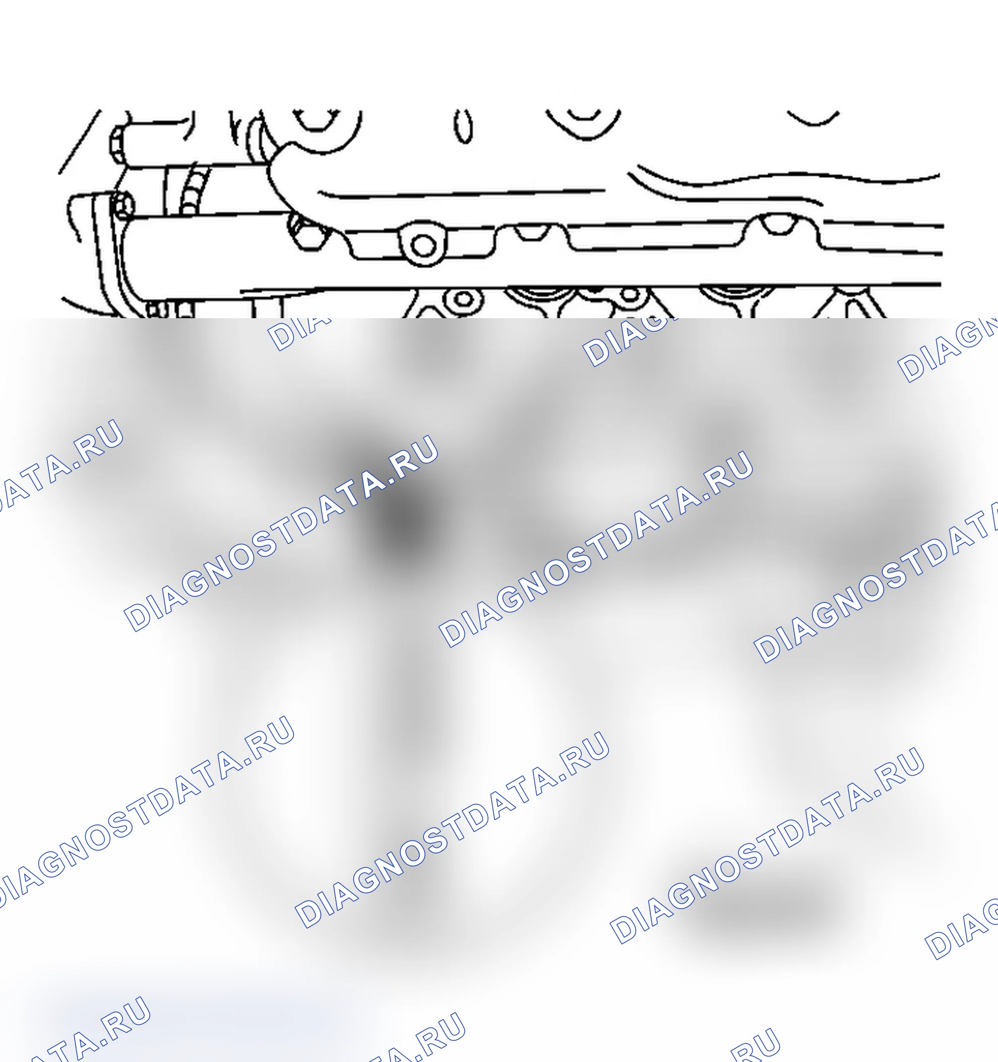 Рис. 128: Идентификация двигателя. Chevrolet Cab & Chassis Silverado 3500 