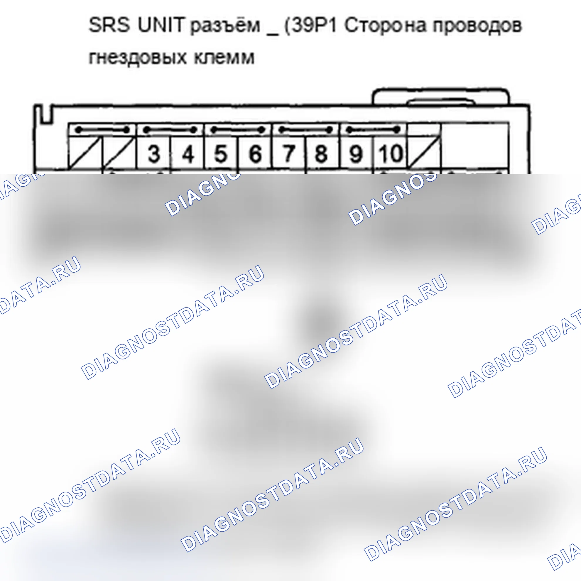 Рис. 234: расшифровка кода ошибки 92-2x («x» может быть от 0 до 9 или от A до F): Открыто или коротко на землю в подушке безопасности переднего пассажира. Acura MDX II рестайлинг
