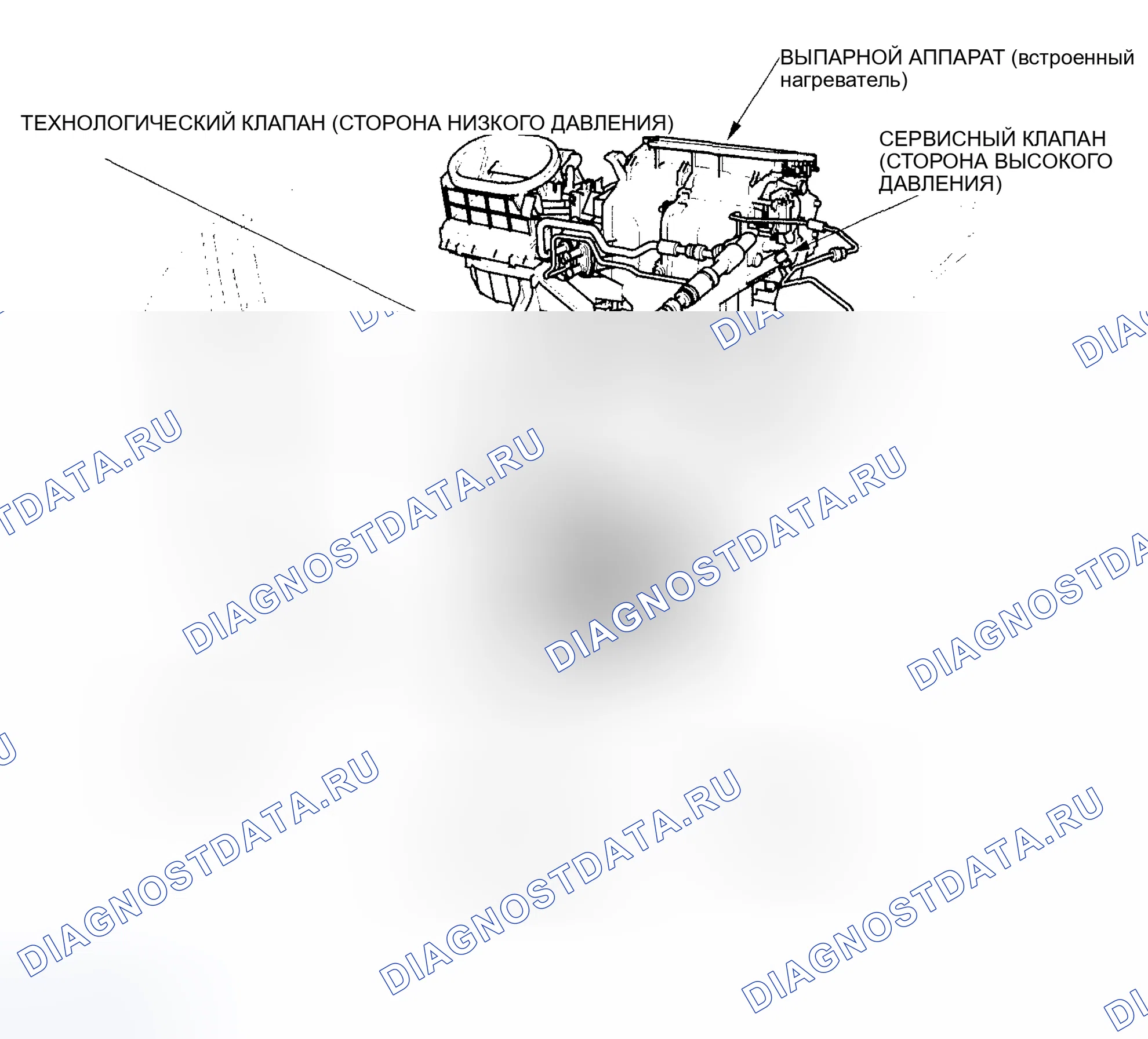 Рис. 217: Индекс расположения компонентов. Honda Civic VII рестайлинг